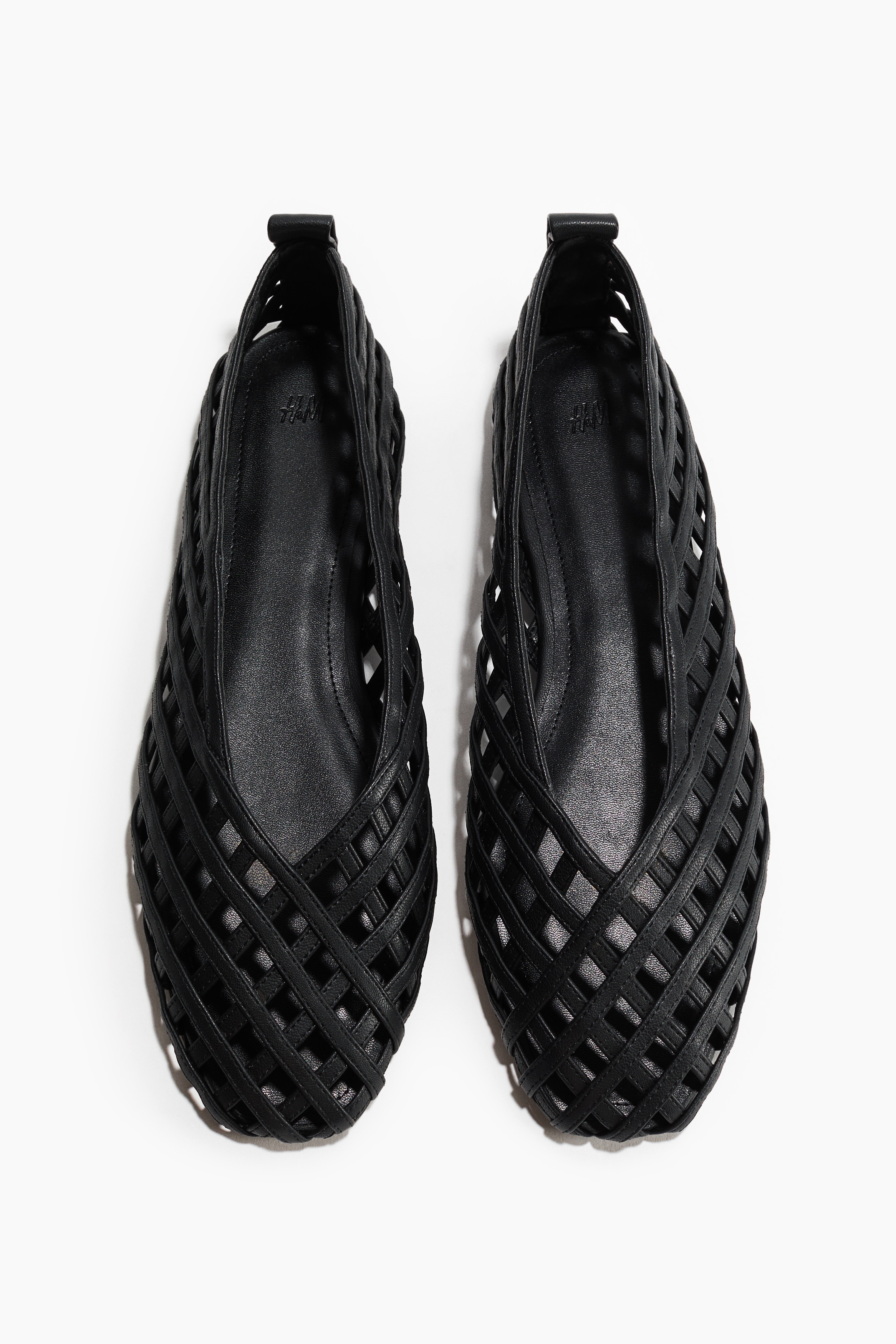 huarache ballet flats