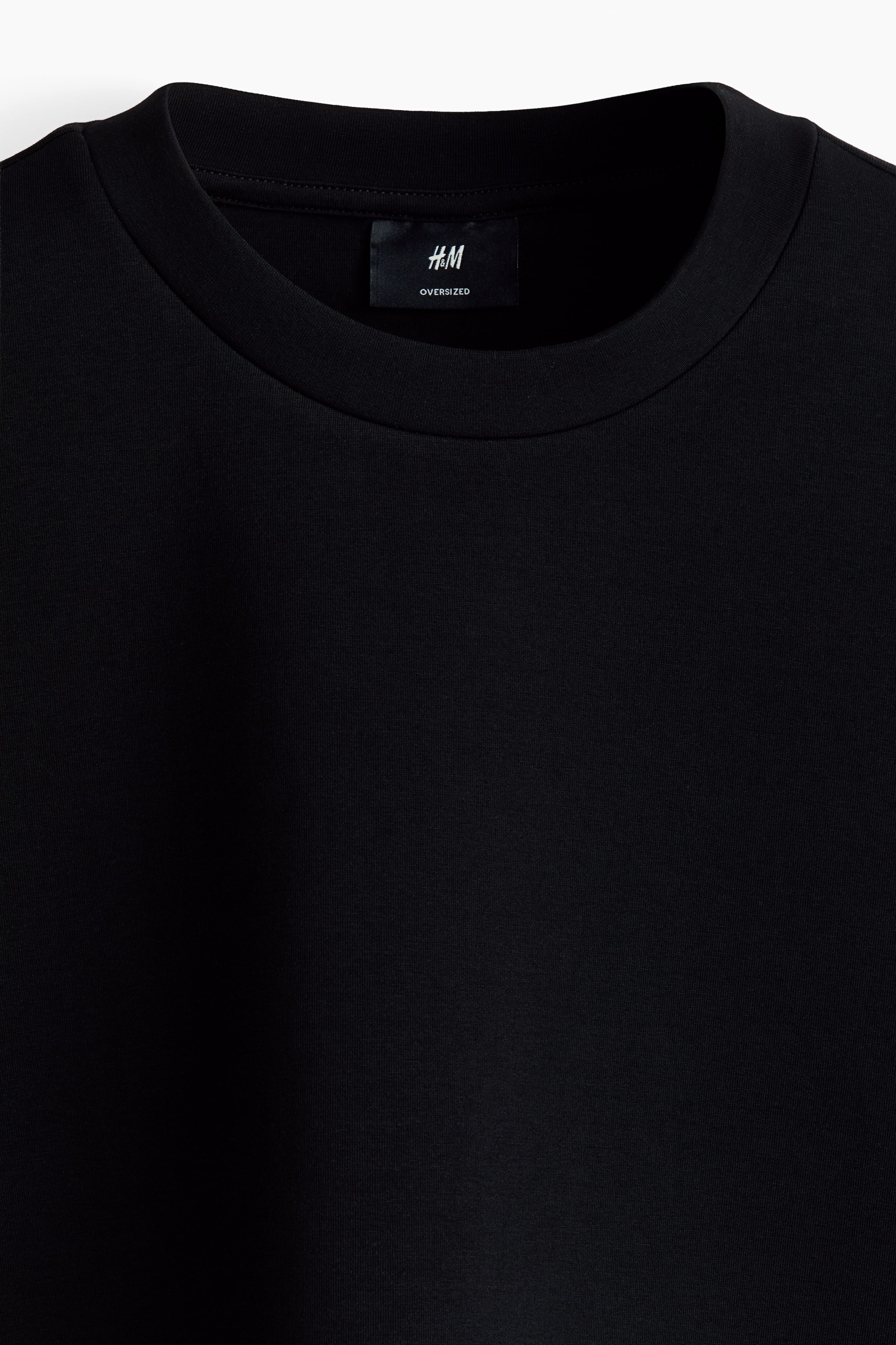 Oversized-Fit Scuba T-Shirt
