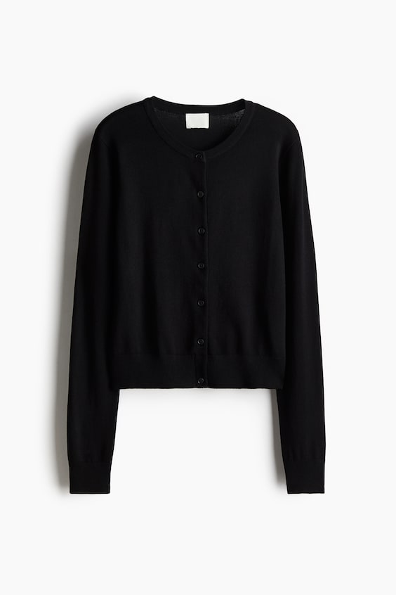 Женские кардиганы H&M Fine-Knit Cardigan