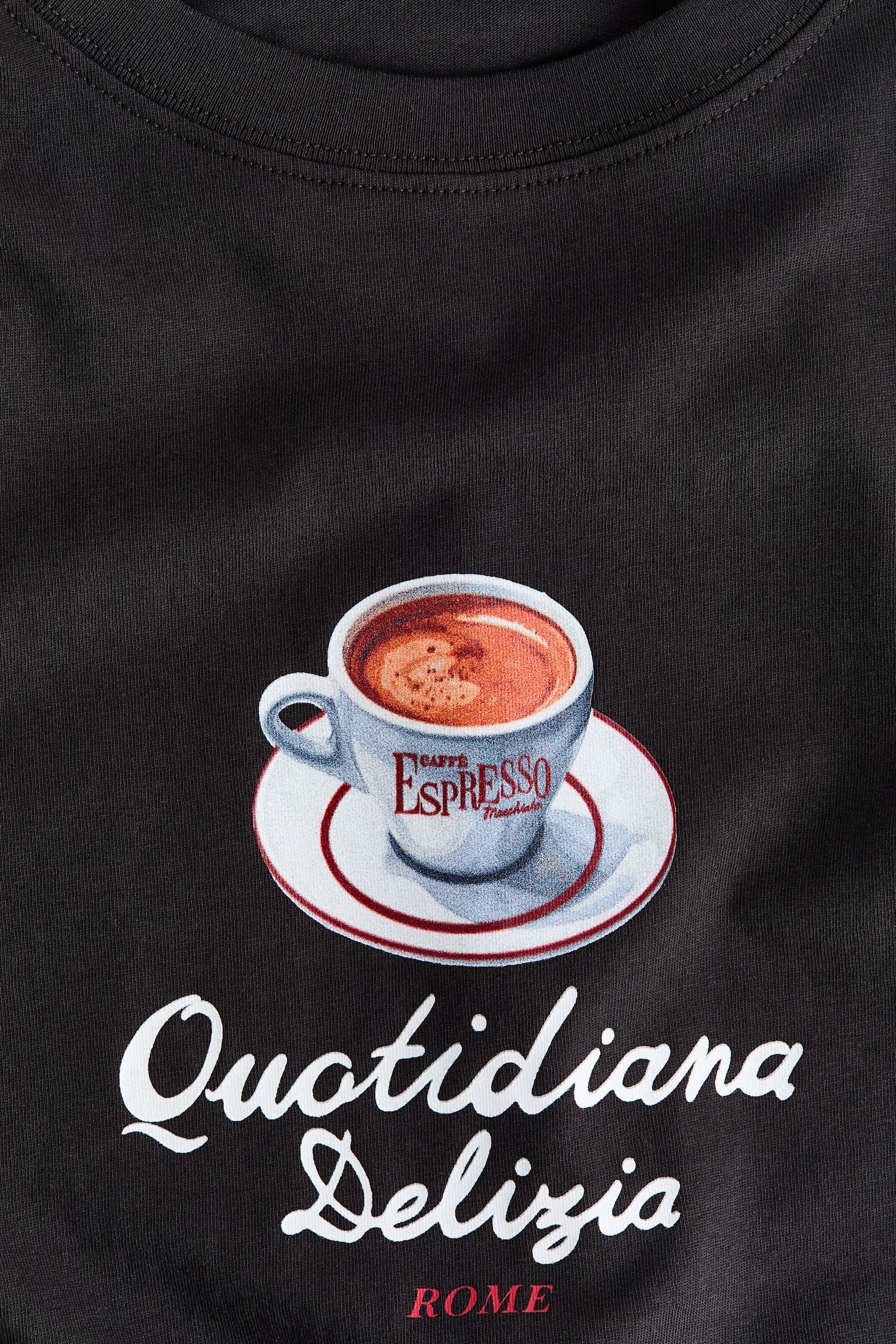 Oversized T-Shirt with Printed Motif - Dark gray/Espresso/White/La Dolce Vita/White/Butter/White/Dunas Cantoras/White/Black/Iméra Paralías/Light yellow/sun/Cream/Taormina Sicily/Pink/Sunset/Light beige/Macchiato - 3