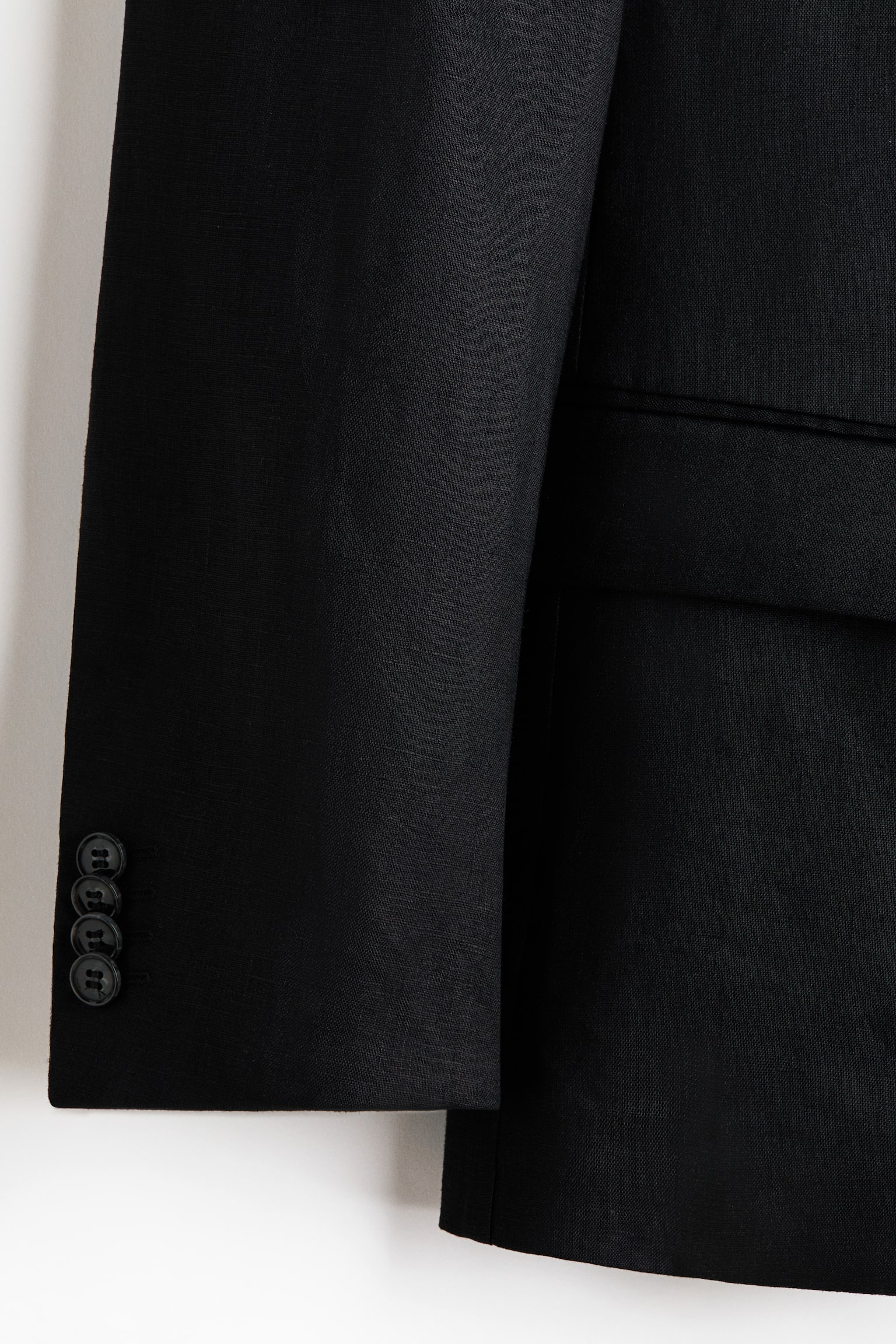 Slim Fit Linen jacket - Black/Beige/Khaki green/Light beige - 5