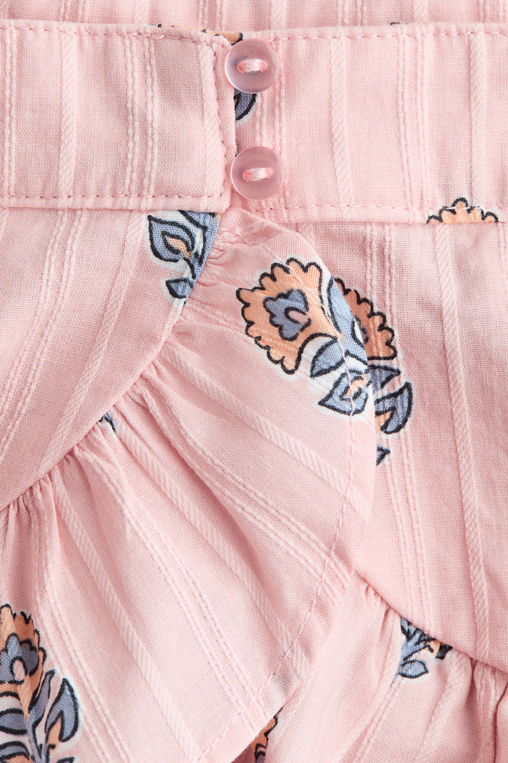Детские топы H&M 2-Piece Ruffle-Trimmed Cotton Set — фото 3