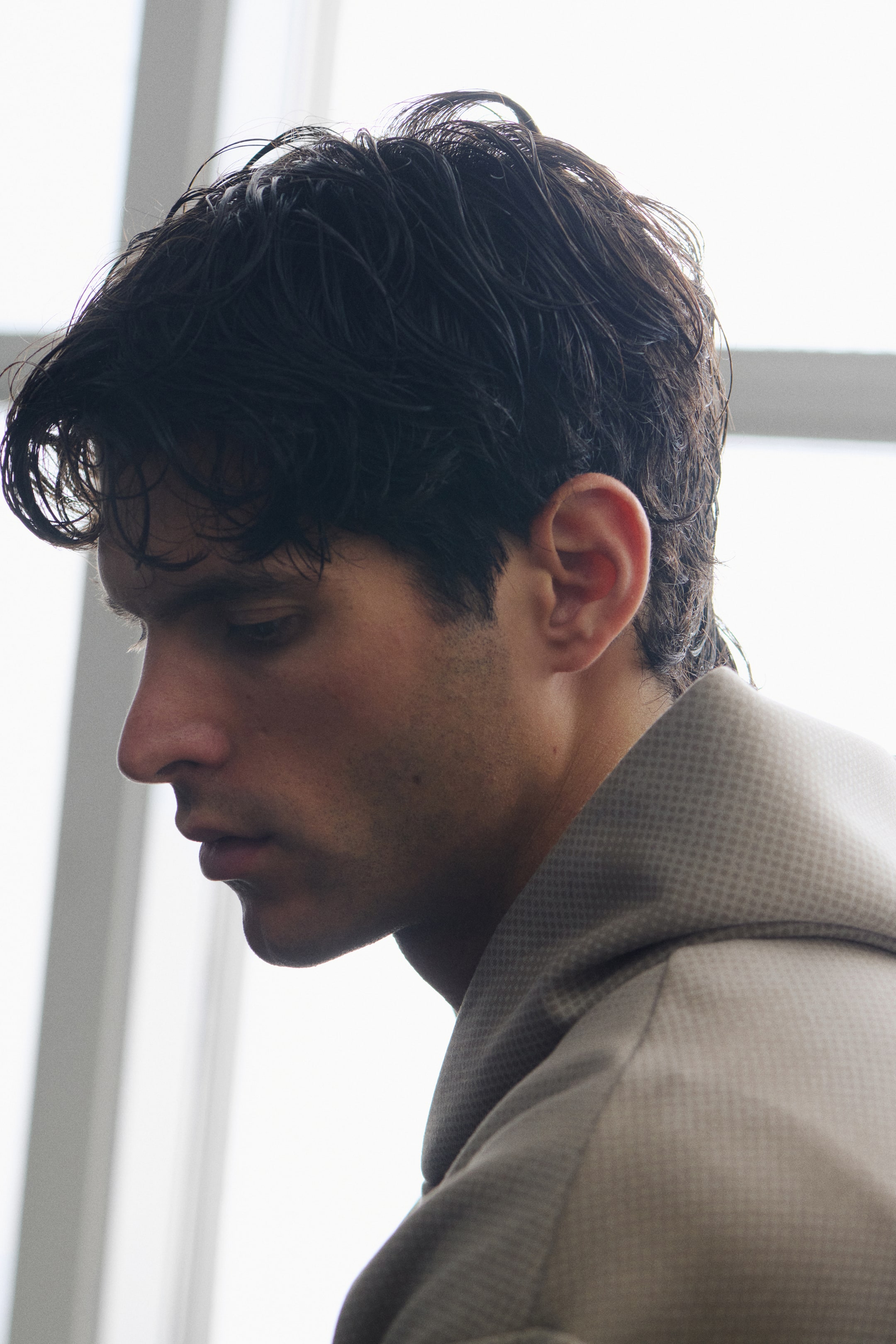 View larger image: Oversized Fit Sport hoodie with DryMove™ - Beige/Patterned - Men | H&M IN 5