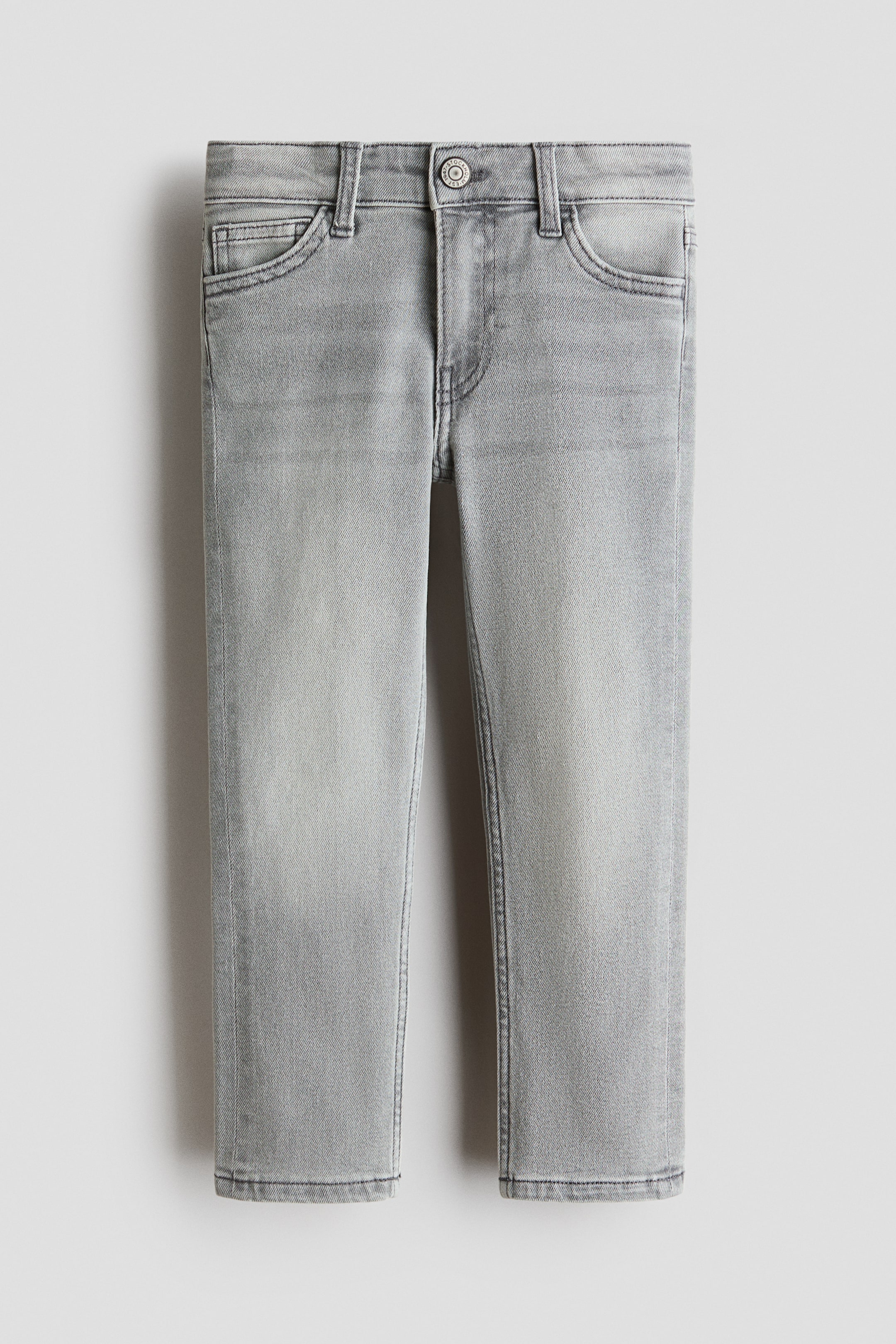 View larger image: Skinny Fit Jeans - Light denim grey - Kids | H&M 1