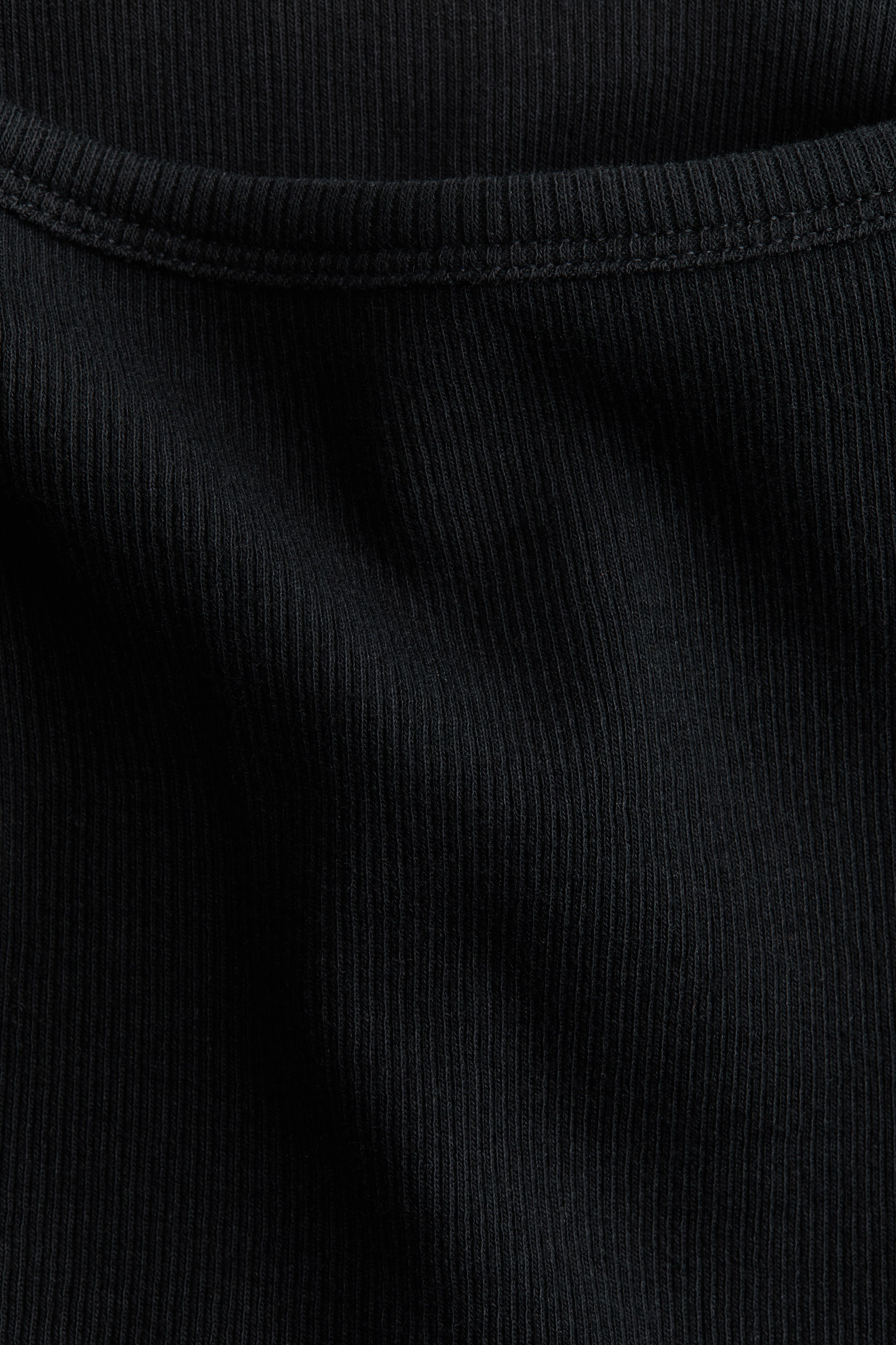 Ribbed Cotton Tank Top