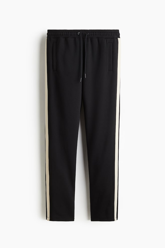 Regular Fit Track pants with DryMove™ - Black/Navy Blue/Cream/Light burgundy - 1