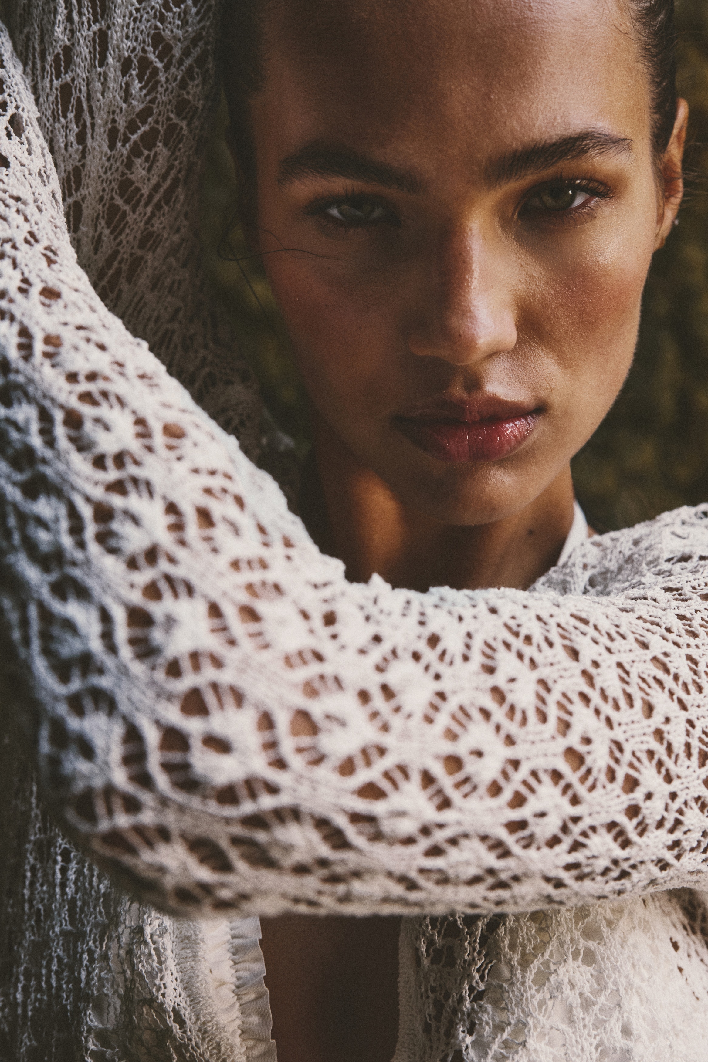 Women's White Pointelle-knit beach dress | H&M