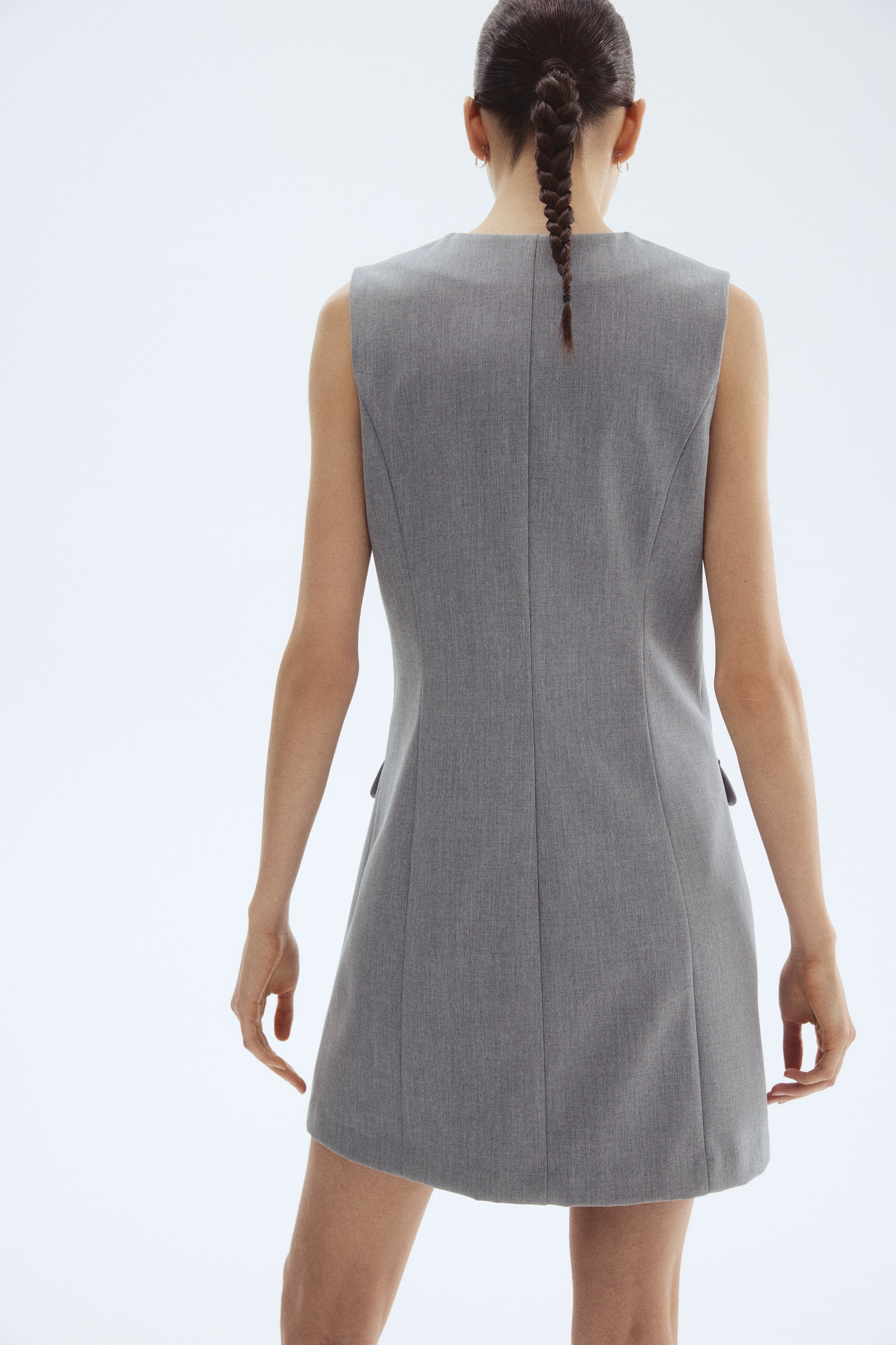 Women's White Button-Front Dress | H&M US
