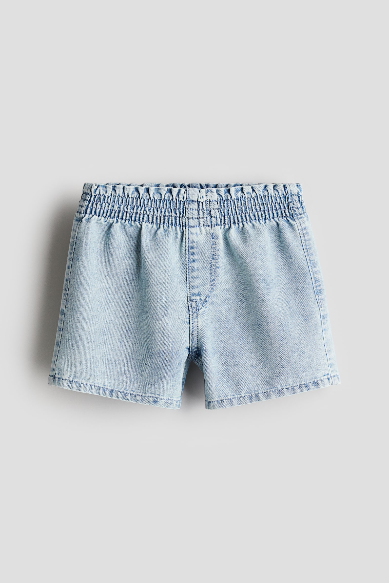 Loose Fit Denim Shorts - Light denim blue/Dark denim blue/Washed purple/Black/Denim blue/Black/Denim blue - 1