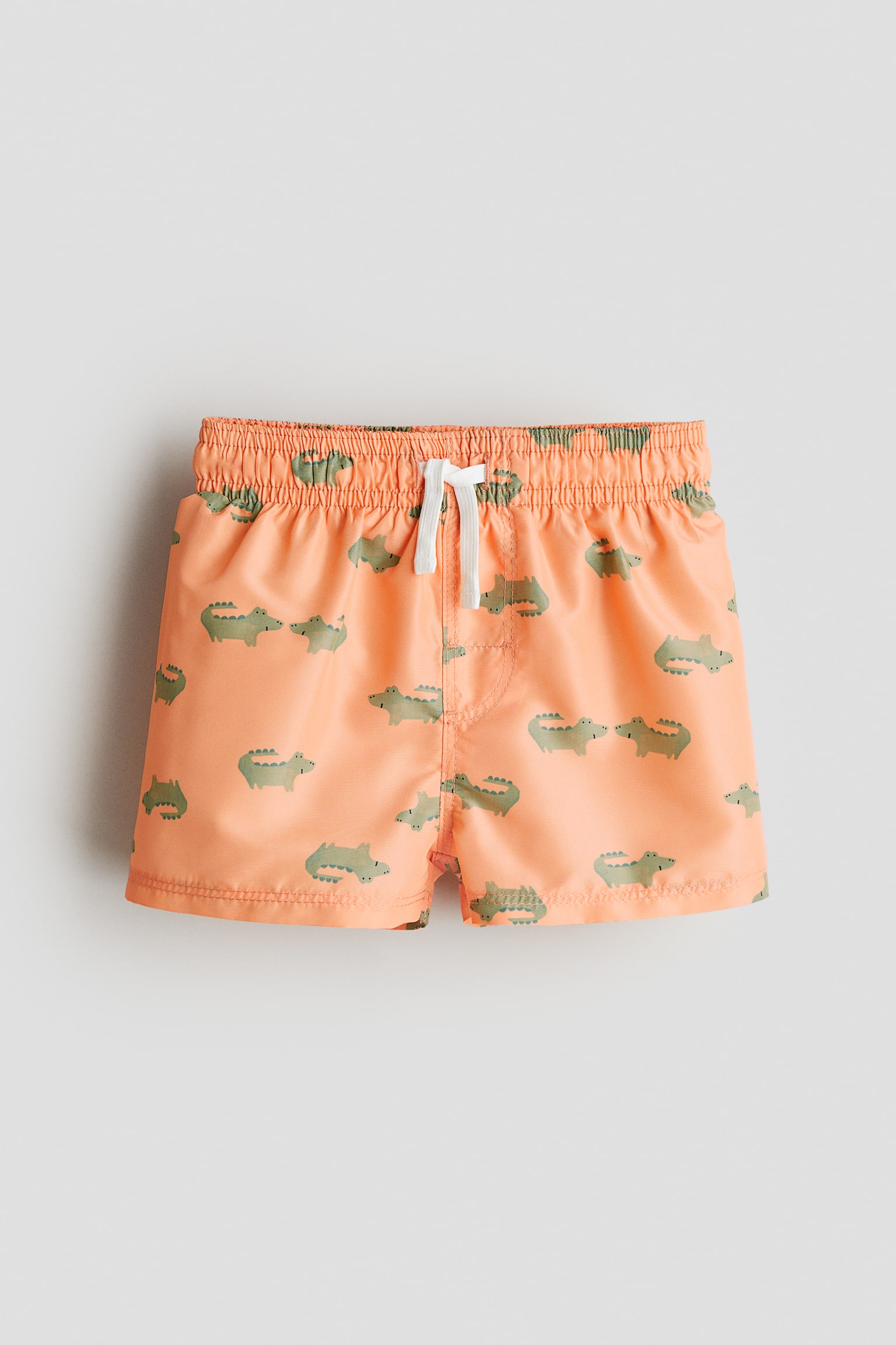 Pattern Boardshorts - Orange/Crocodiles/Blue/Pattern/Khaki green/Lemons/Light yellow/Gradient/Light turquoise/Seagulls/Light blue/Turtles/Light turquoise/Palm trees/Dark blue/Turtles - 1