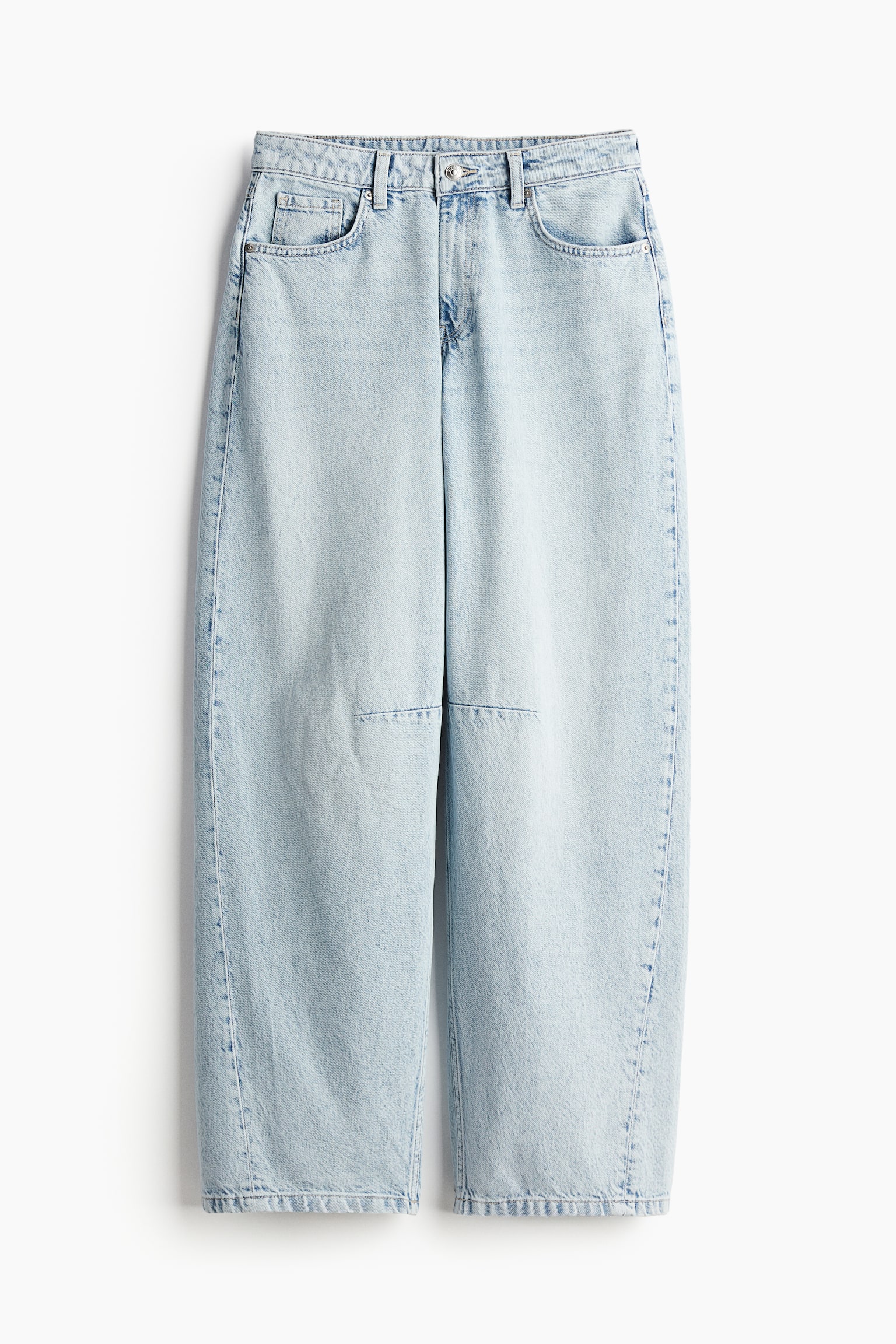 Barrel Regular Jeans - Pale denim blue/Denim blue/Cream/Grey/Black - 2