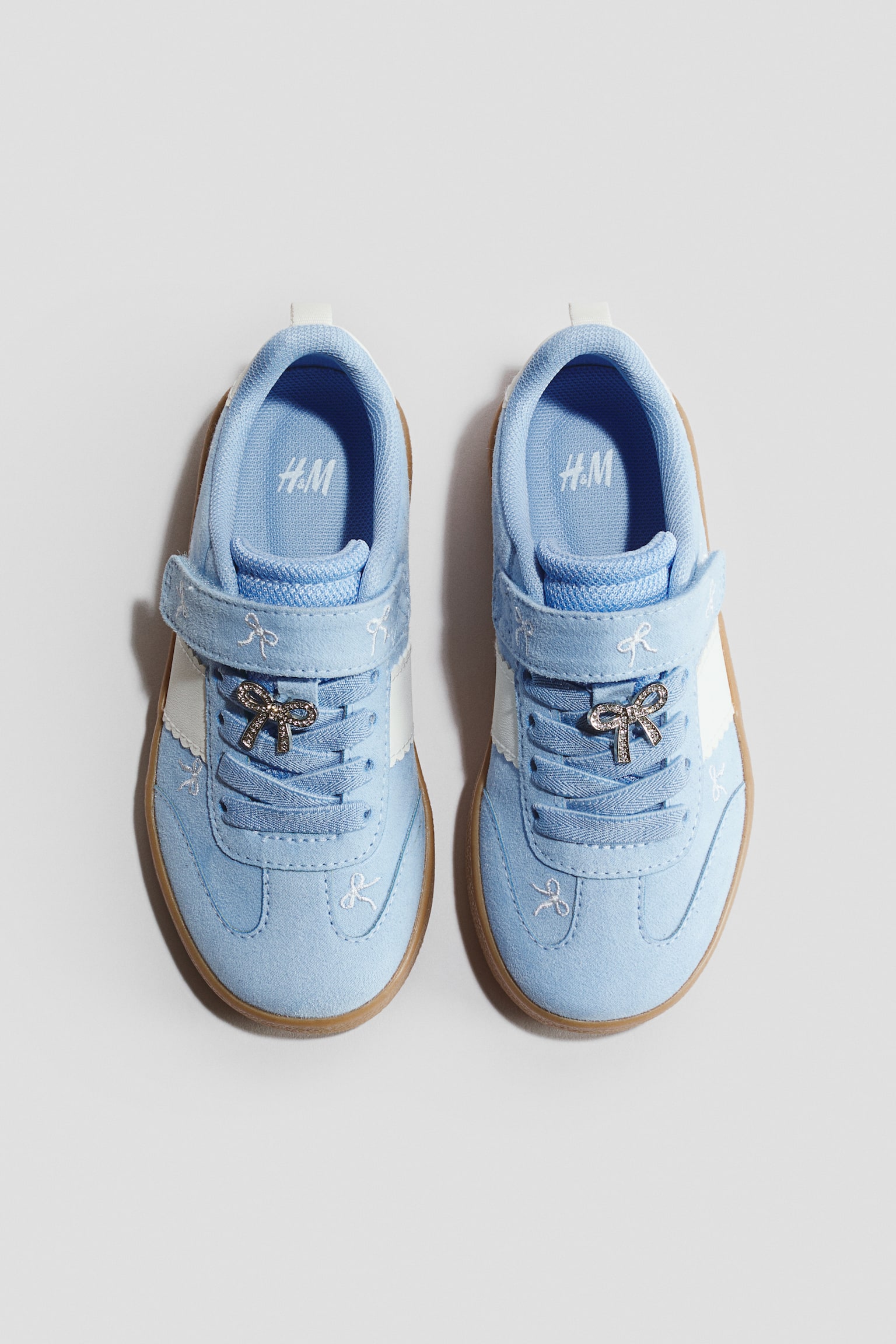 Кросівки - Світло-блакитний/бантики/Кремовий/квітчастий/Бежевий/леопардовий принт/Світло-бежевий/єдинороги/Кремовий/вишні - 2