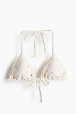 Padded triangle bikini top