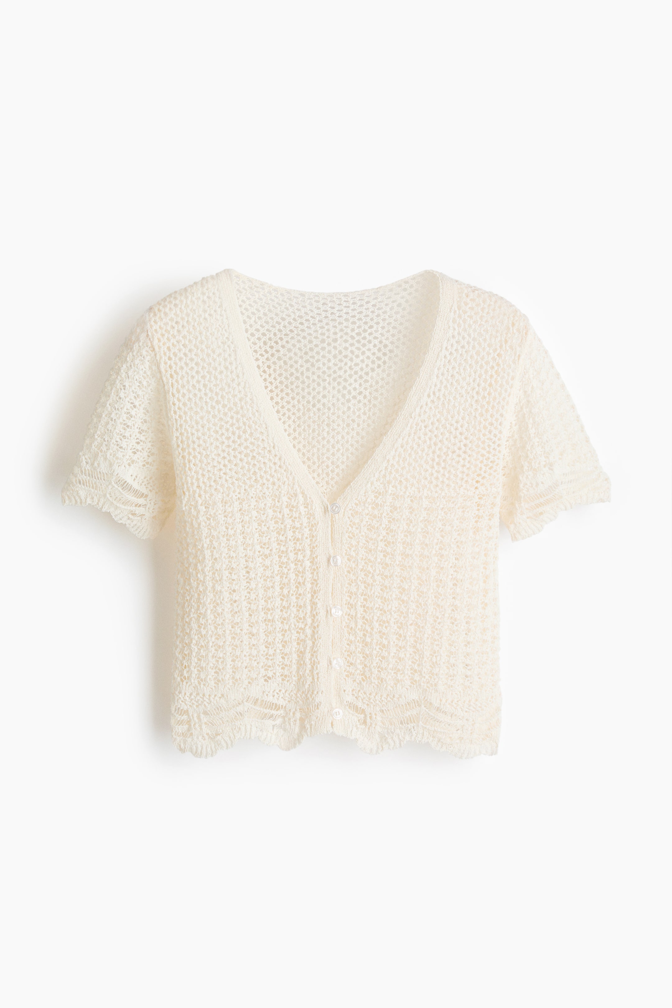 Crochet-Look Beach Top