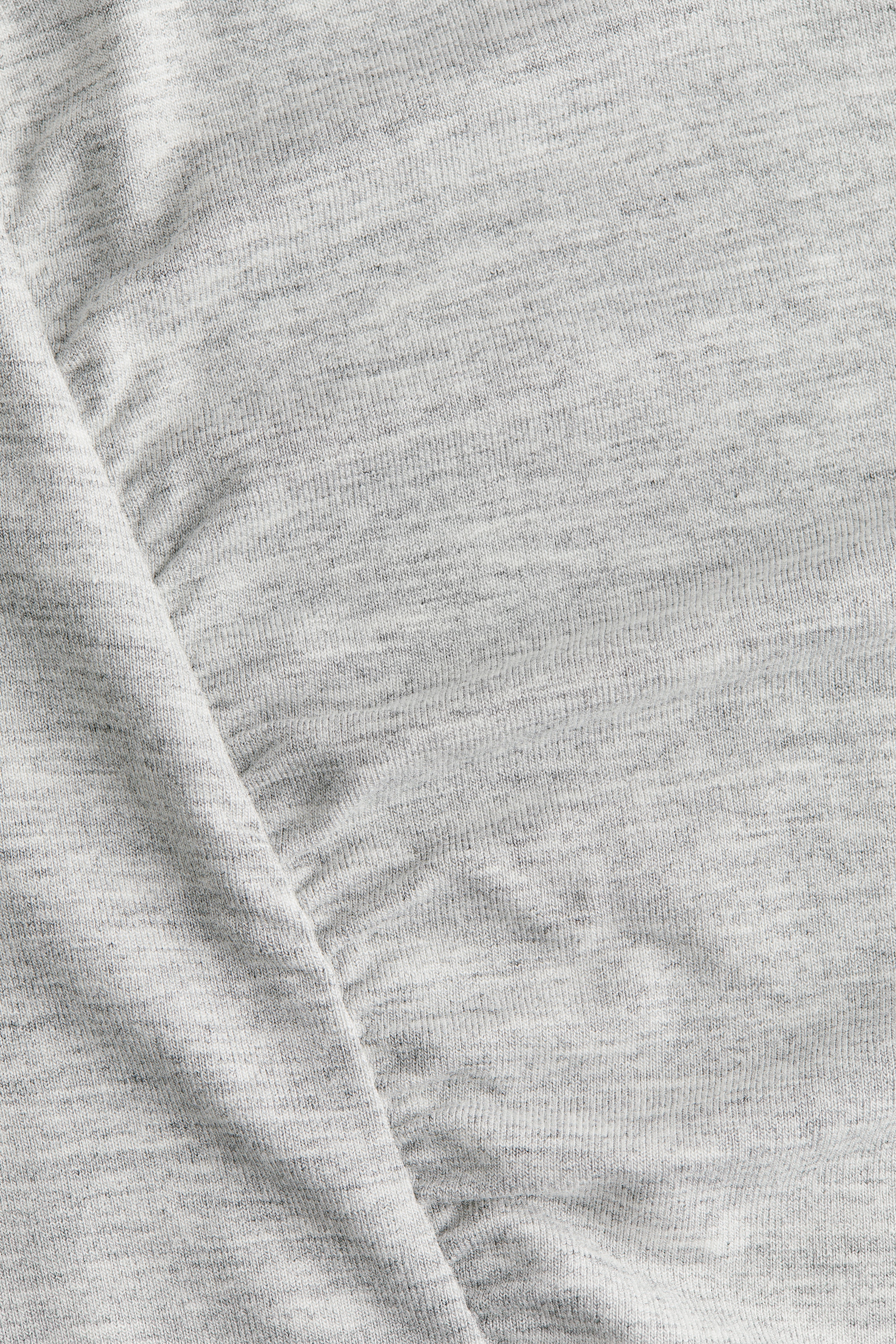 Draped jersey vest top