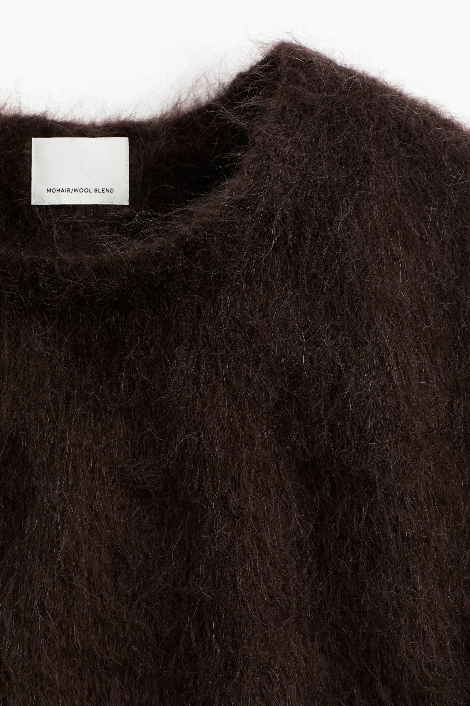 Mohair-blend jumper - Dark brown/Greige/Light dusty blue/Dark beige/Cream - 4