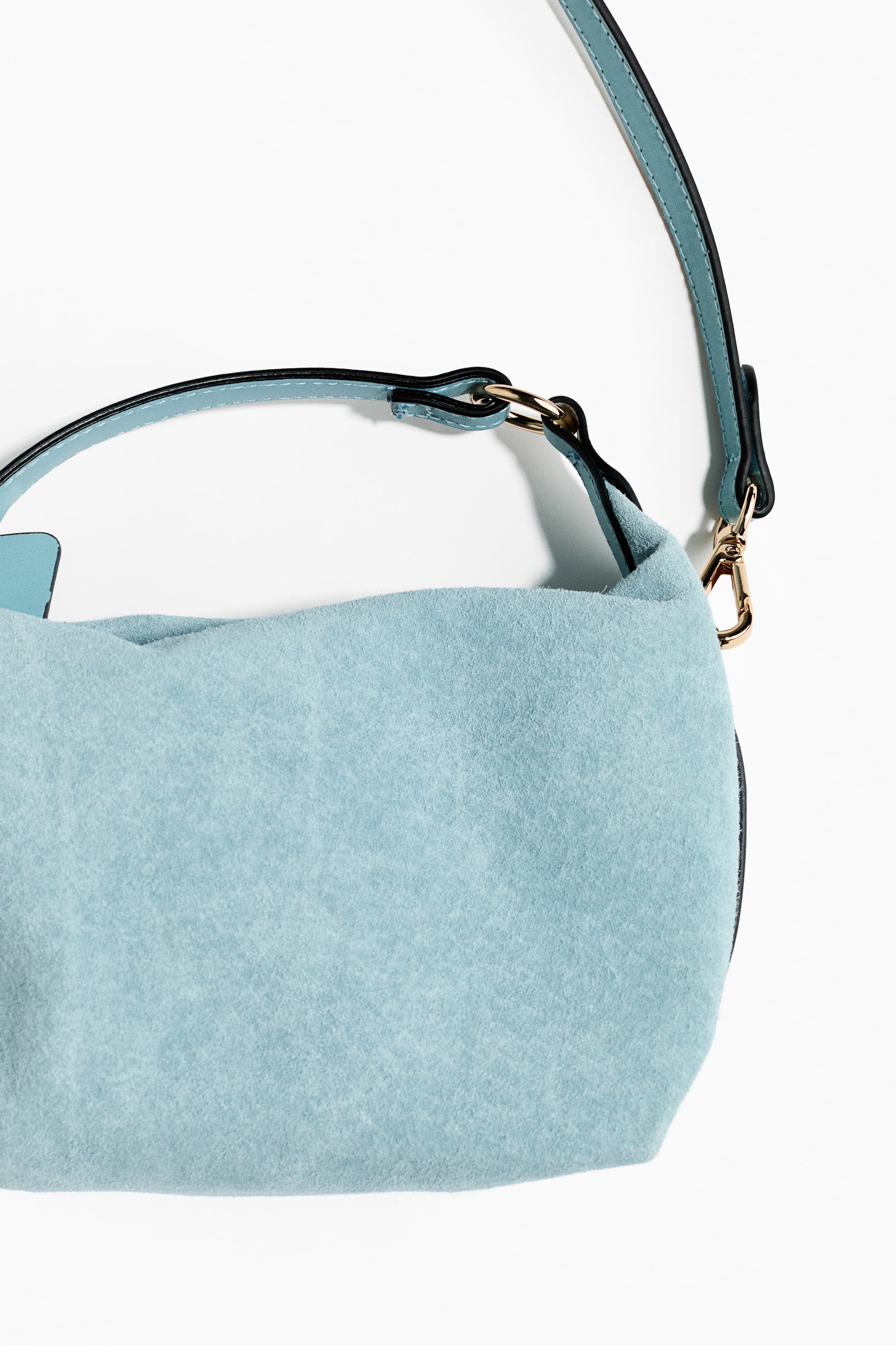Suede Crossbody Bag