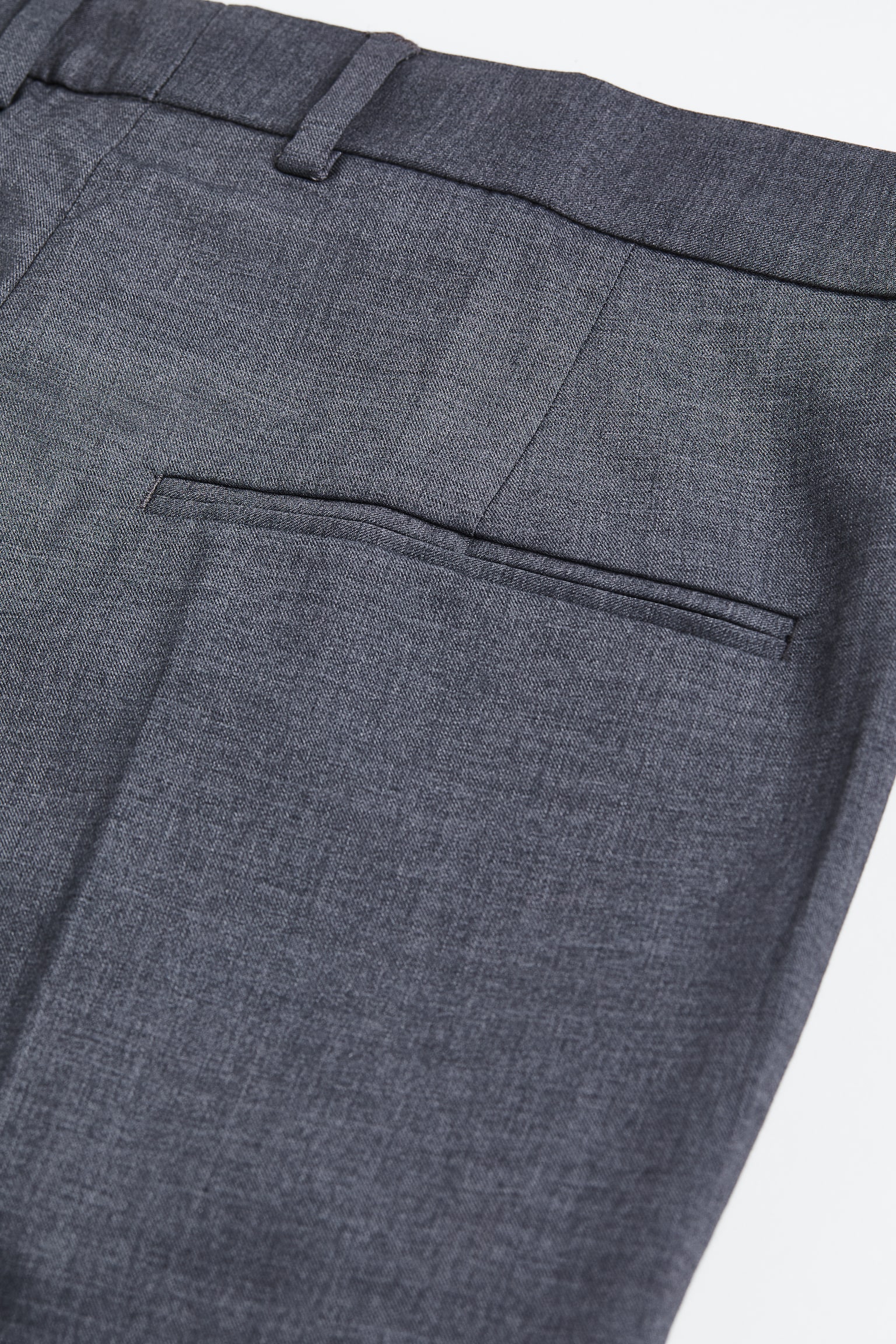 Skinny Fit Suit Pants - Regular waist - Long - Gray - Men | H&M US