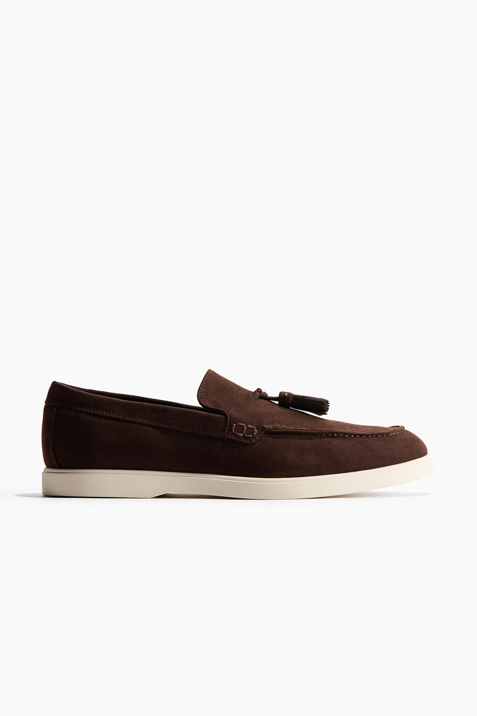 Tasseled loafers - Dark brown/Dark beige - 1