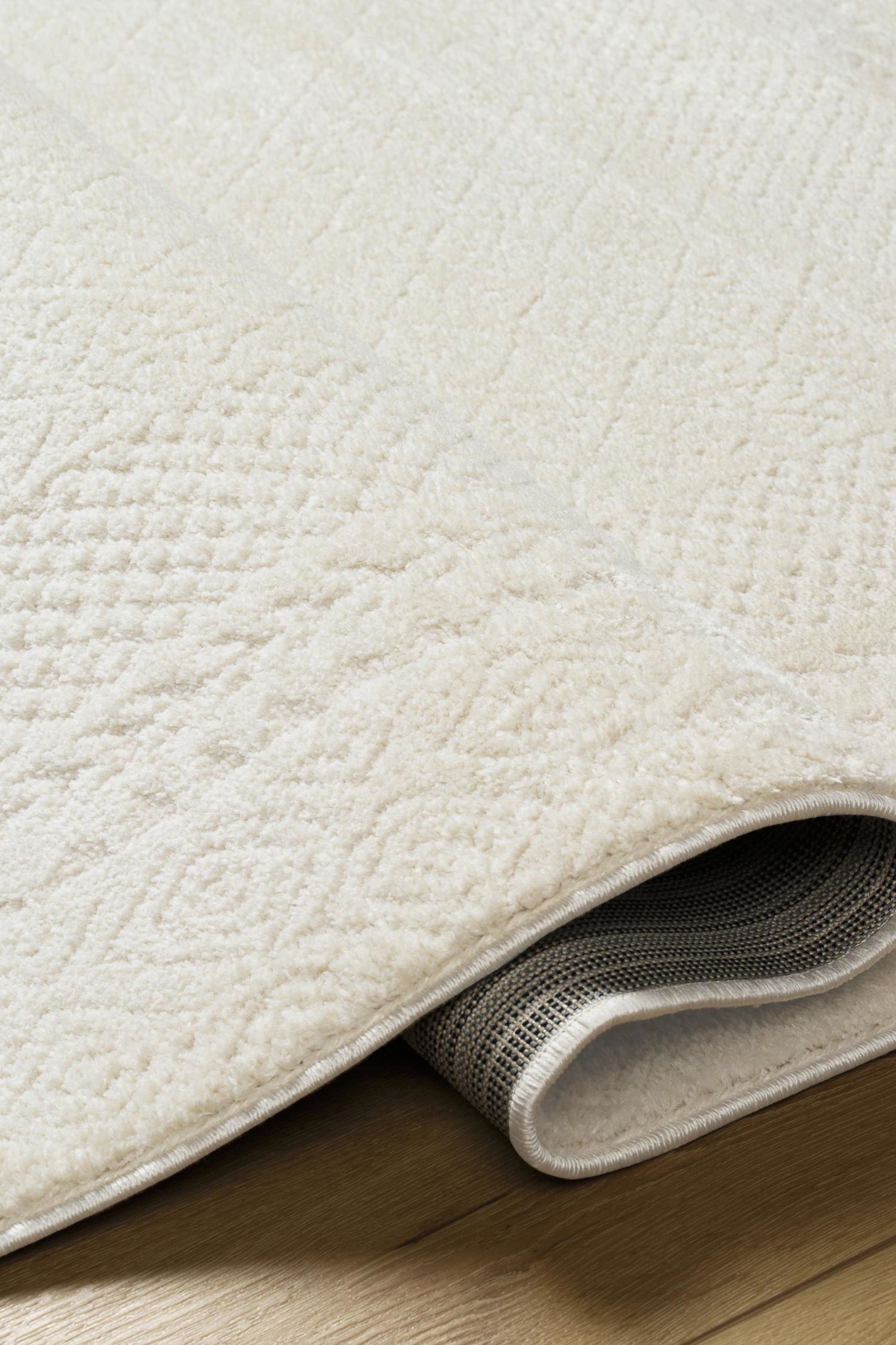 View larger image: Scandi Modern High Pile Area Rug - Ivory - Livabliss - Home All | H&M GB 4