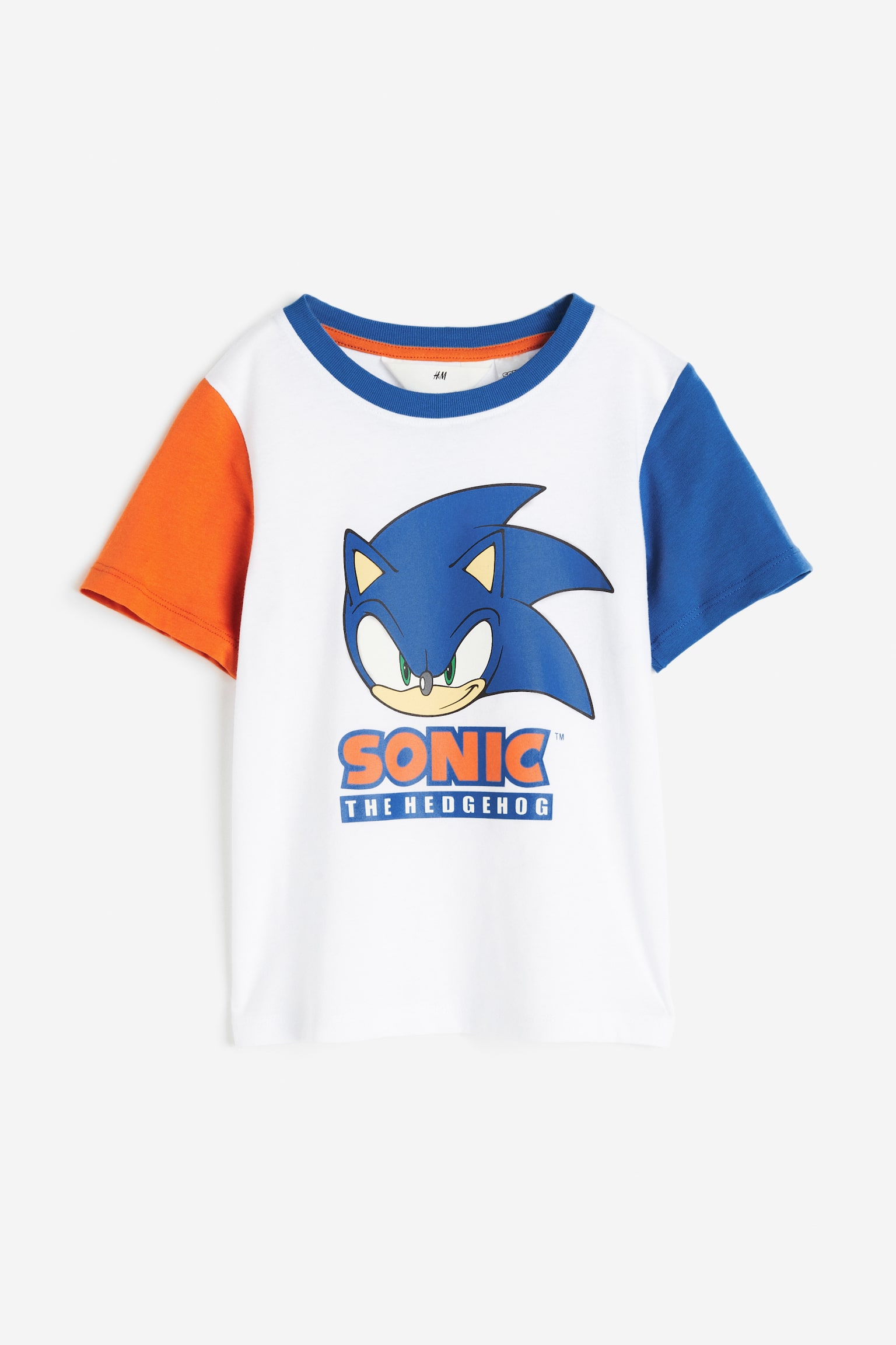 Printed T-shirt - White/Sonic the Hedgehog