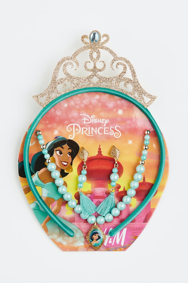 Jewellery set - Turquoise/Disney Princesses/Light green/Disney Princesses - 1