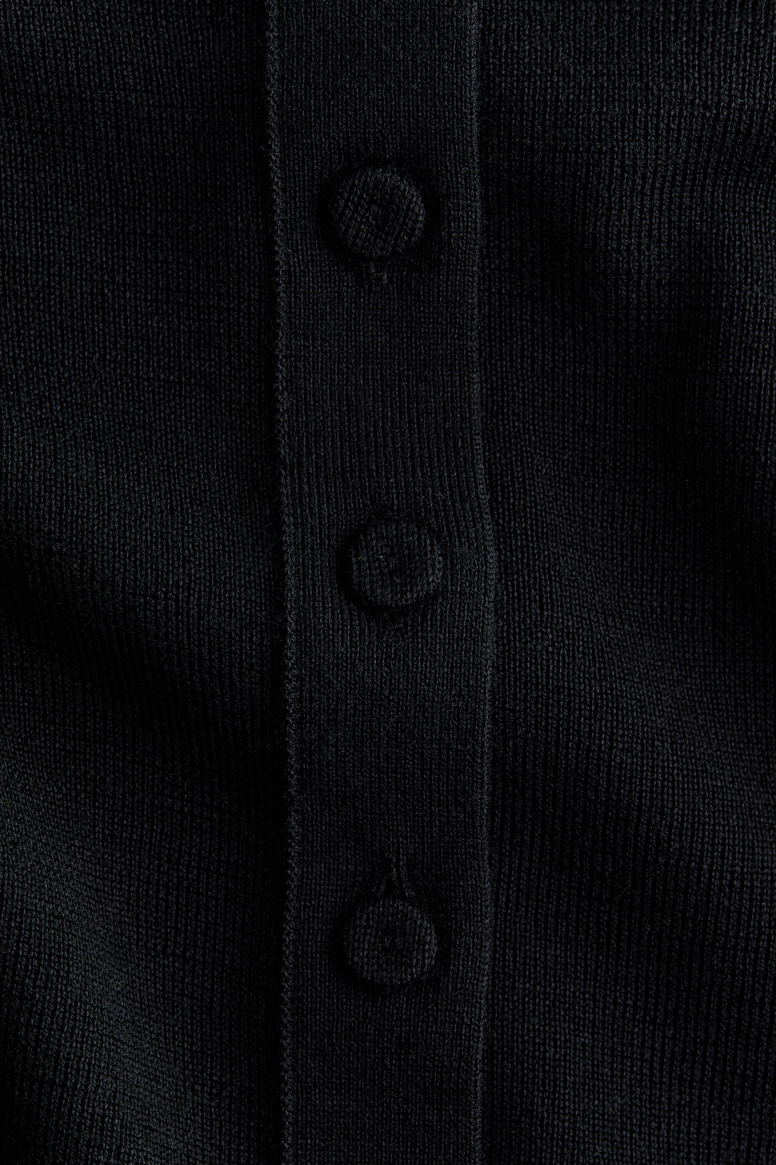 Женский кардиган H&M Wool, цвет: Чёрный — фото 6