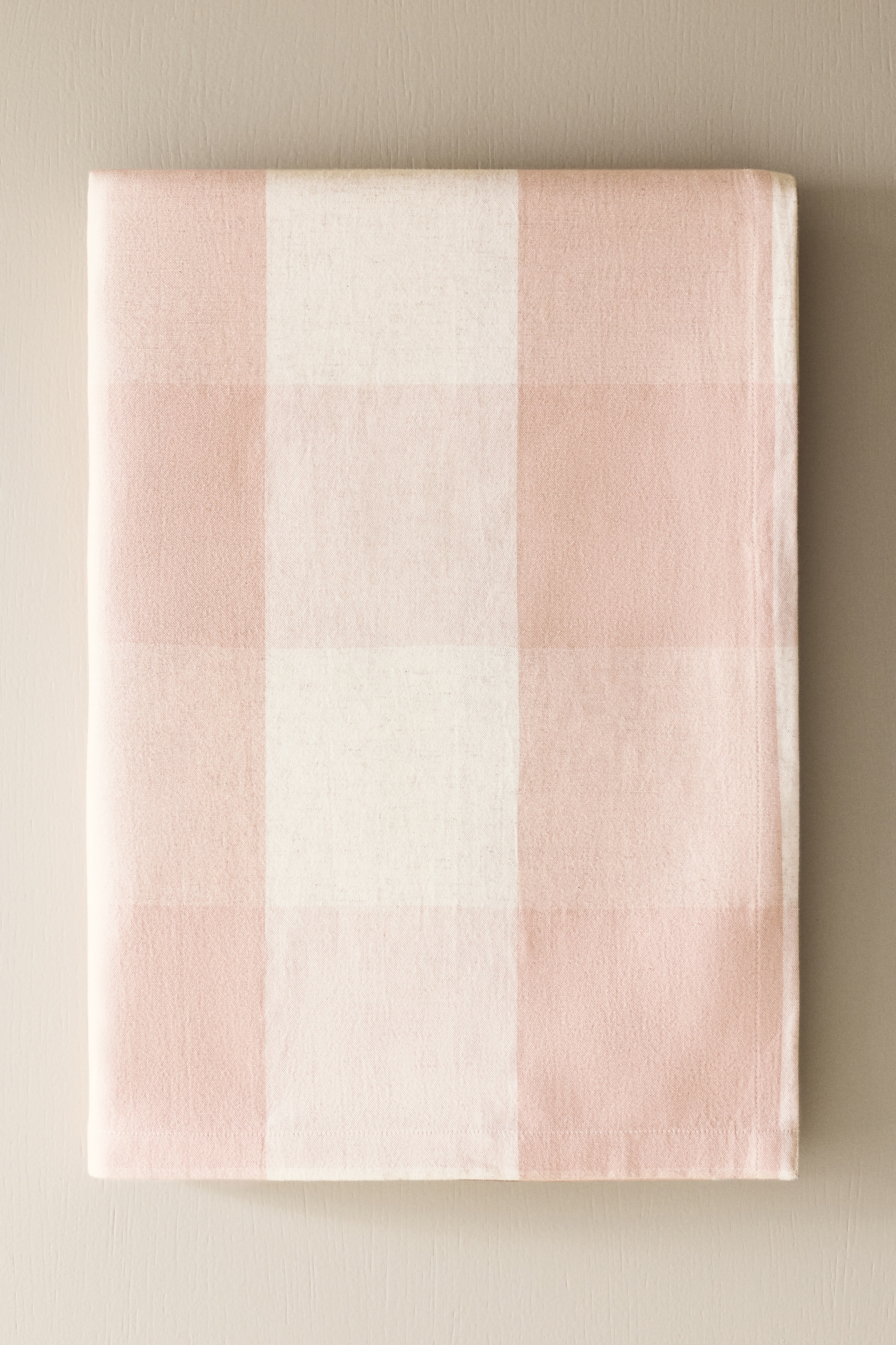 Tovaglia in misto lino - Rosa chiaro/quadretti vichy/Giallo/righe/Verde kaki/righe/Rosa chiaro/righe/Giallo/quadretti vichy/Verde kaki/quadretti vichy/Beige/righe/Beige/quadretti vichy/Marrone scuro/quadretti vichy/Arancione/quadretti vichy/Arancione/righe/Marrone scuro/righe