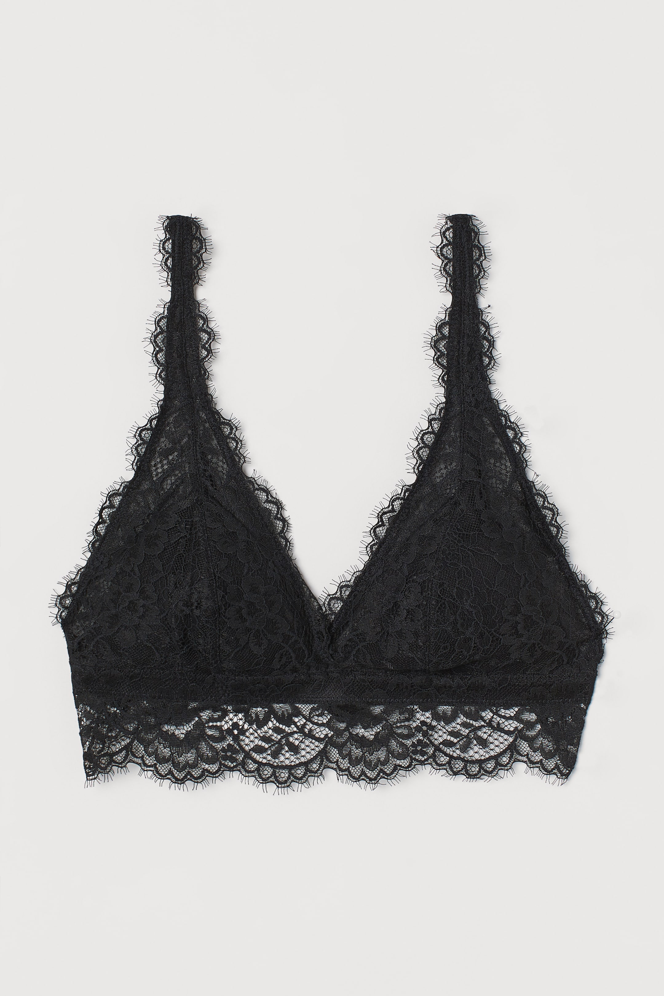 Lace bralette - Black - Ladies | H&M GB