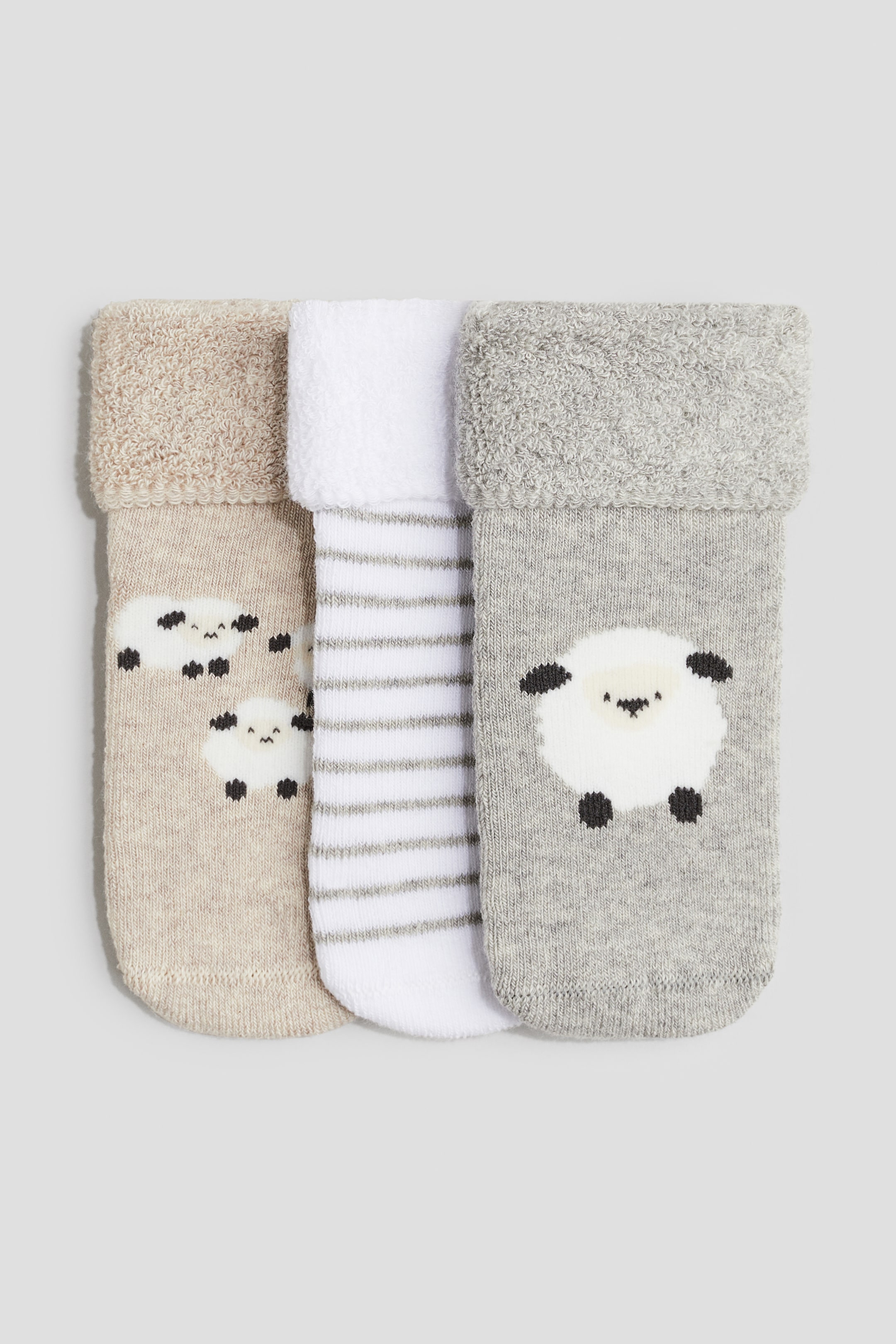 3-pack Terry Socks