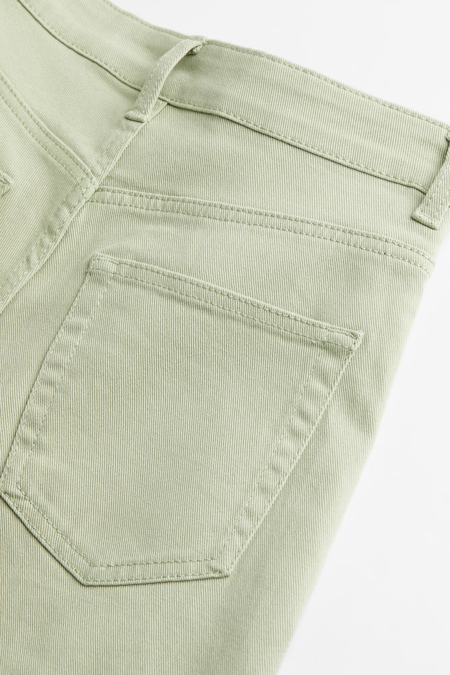 Wide twill trousers - Sage green/Black/Sky blue/Beige/dc/dc/dc/dc/dc/dc/dc/dc - 4