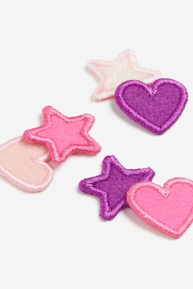 6-pack repair patches - Pink/Purple - 2