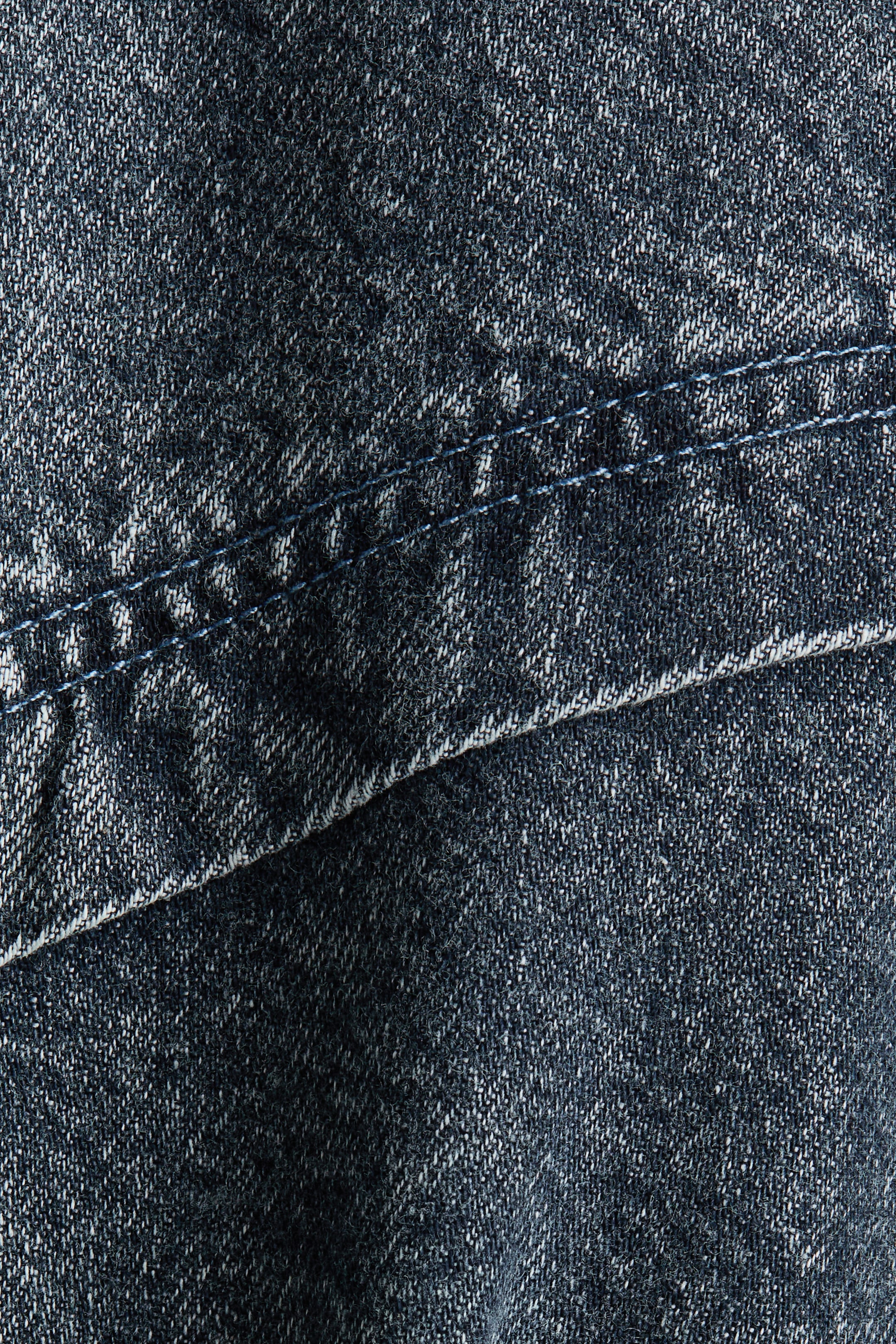 Robe à boutons en denim
