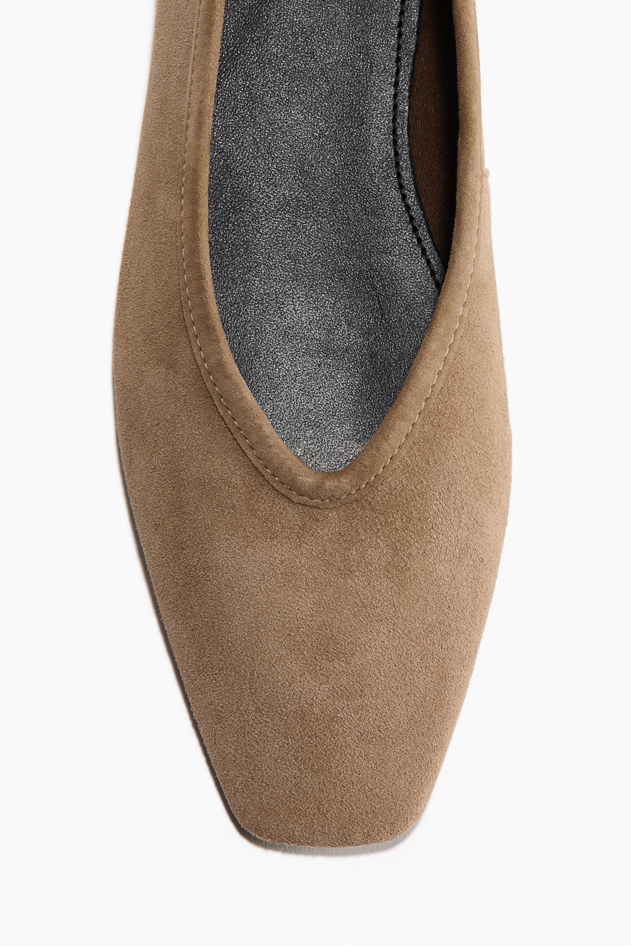 Ballerines en cuir