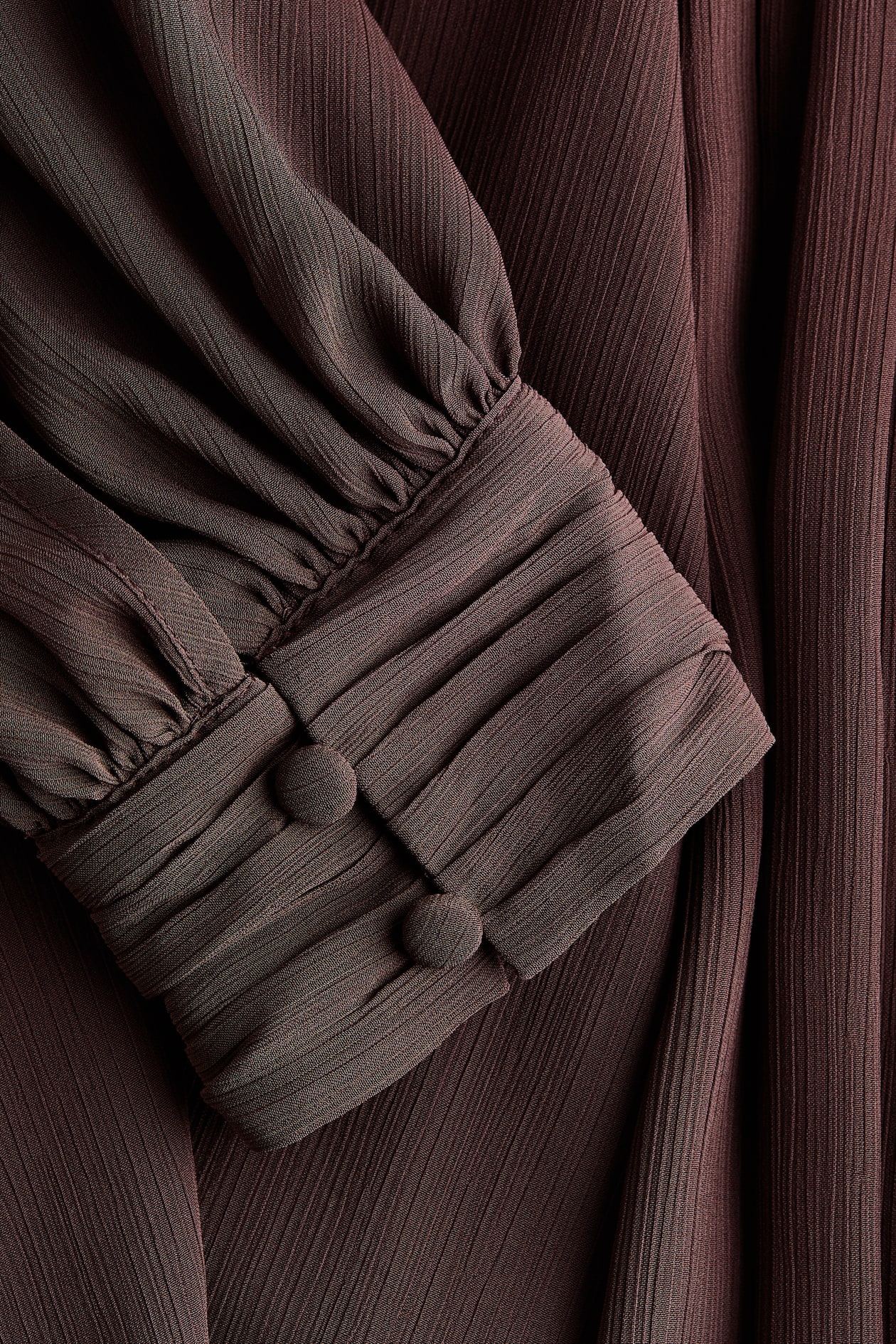 MAMA Long-Sleeved Chiffon Dress - image 2