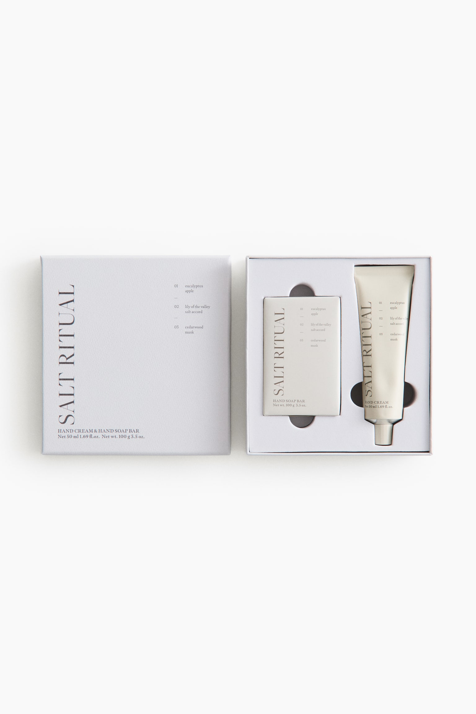 Hand Soap & Hand Cream Gift Set - Salt Ritual/Lavender Mist - 1