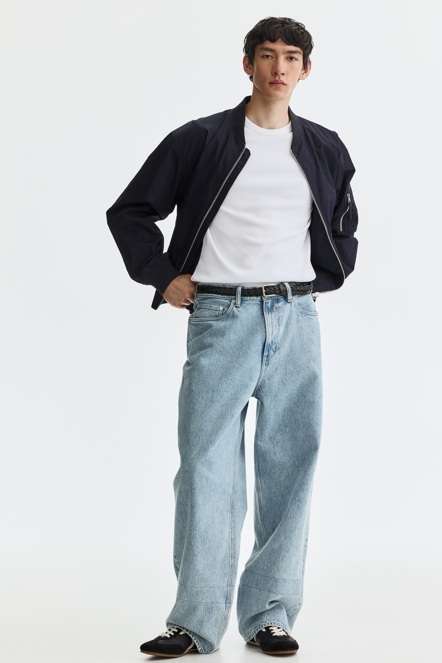 Slim Fit Ribbed T-shirt - 4