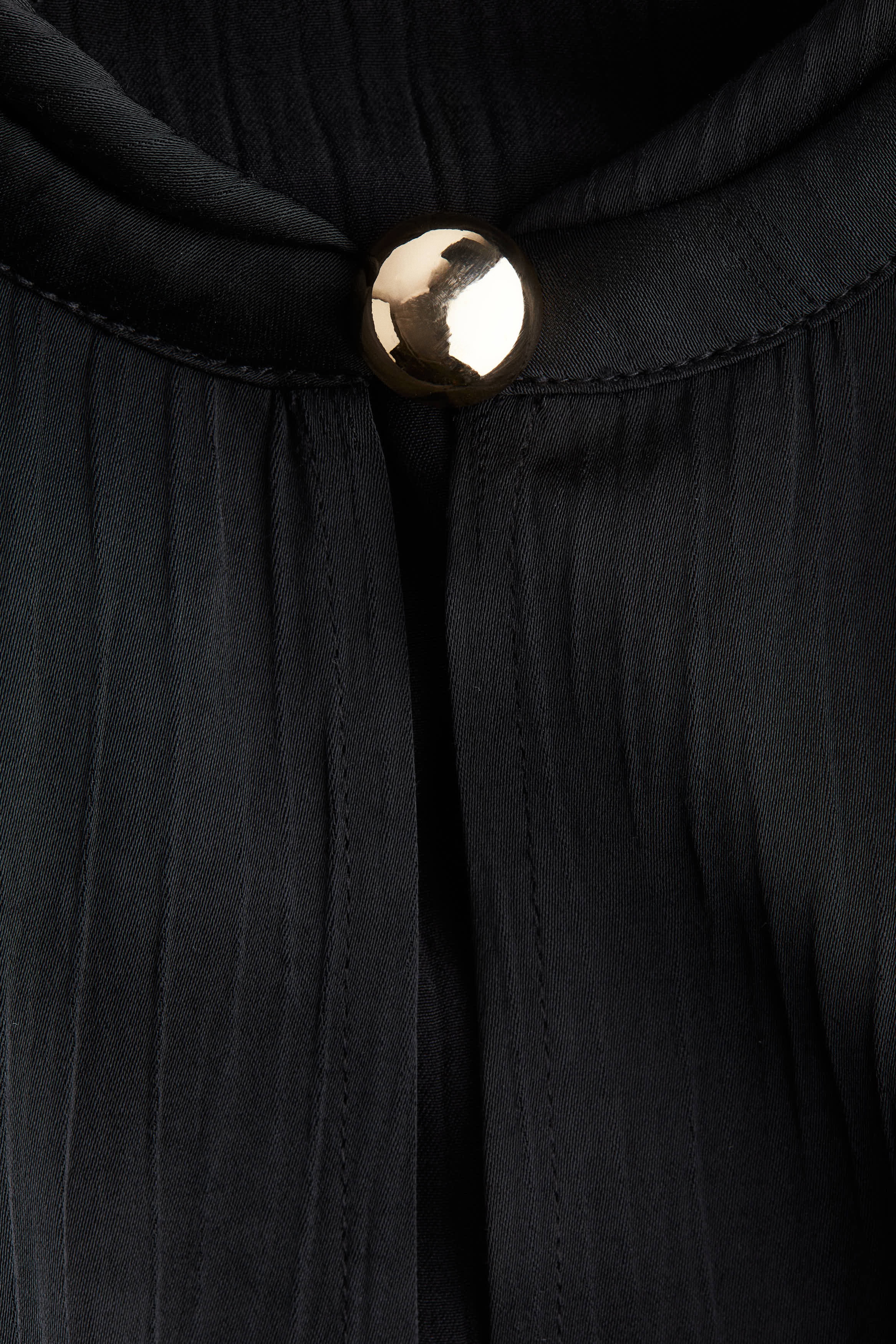 h&m black tunic dress Margot One Shoulder Maxi Dress