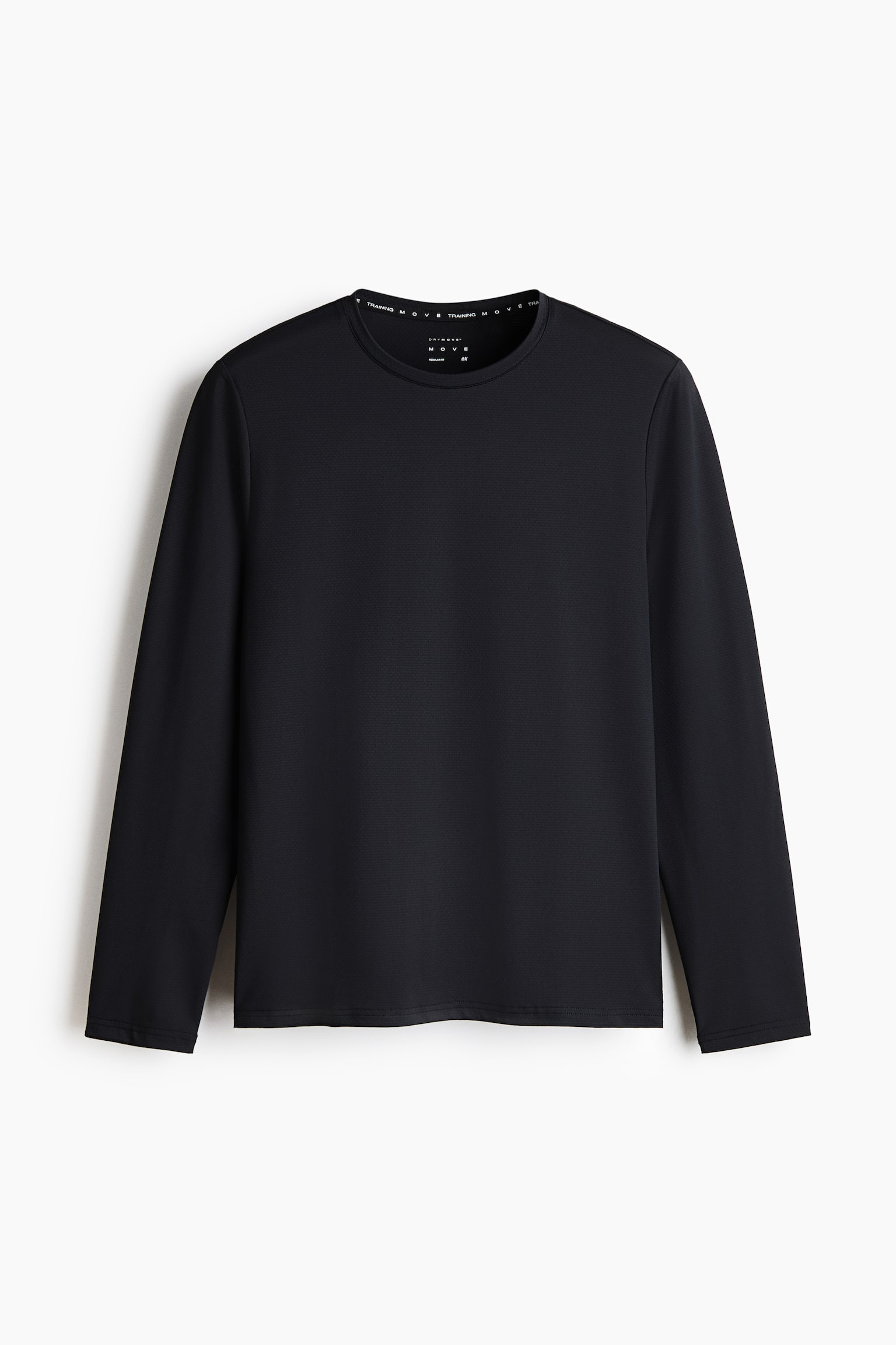 Sportowy top z długim rękawem DryMove™ - Czarny/Jasny burgundowy/Szary melanż/Ciemnoszary - 2