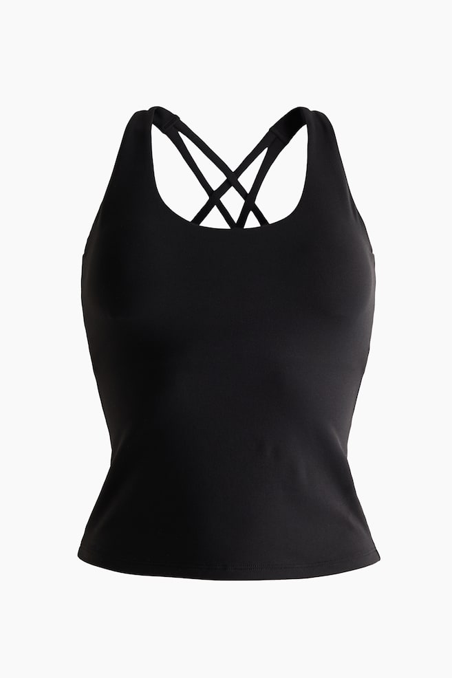 Sports Tank Top with SoftMove™ - Black/Choco mocha/Warm brown/Lilac/Chocolate plum/White - 1
