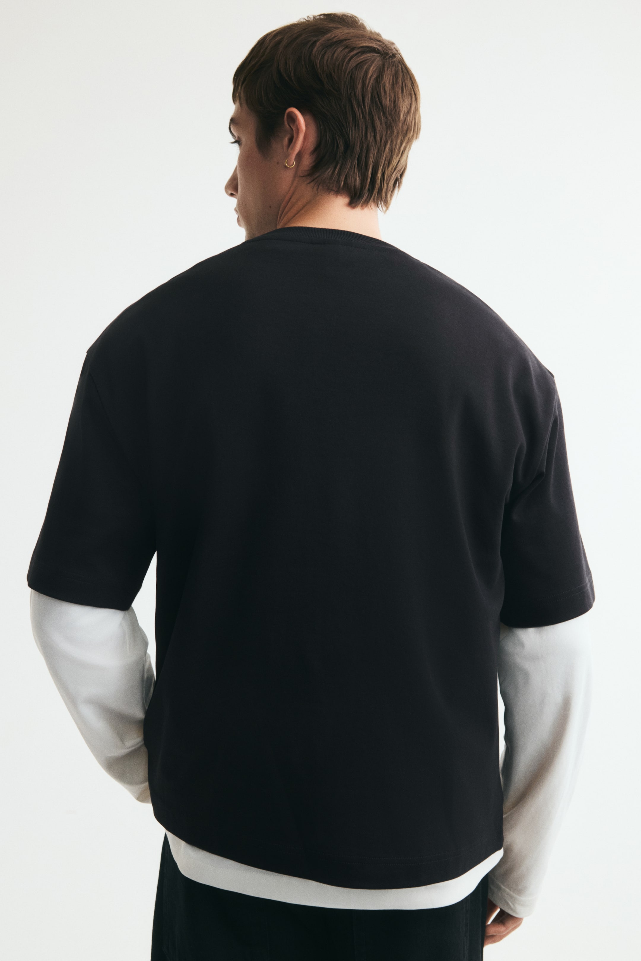 Relaxed-Fit Interlock T-Shirt