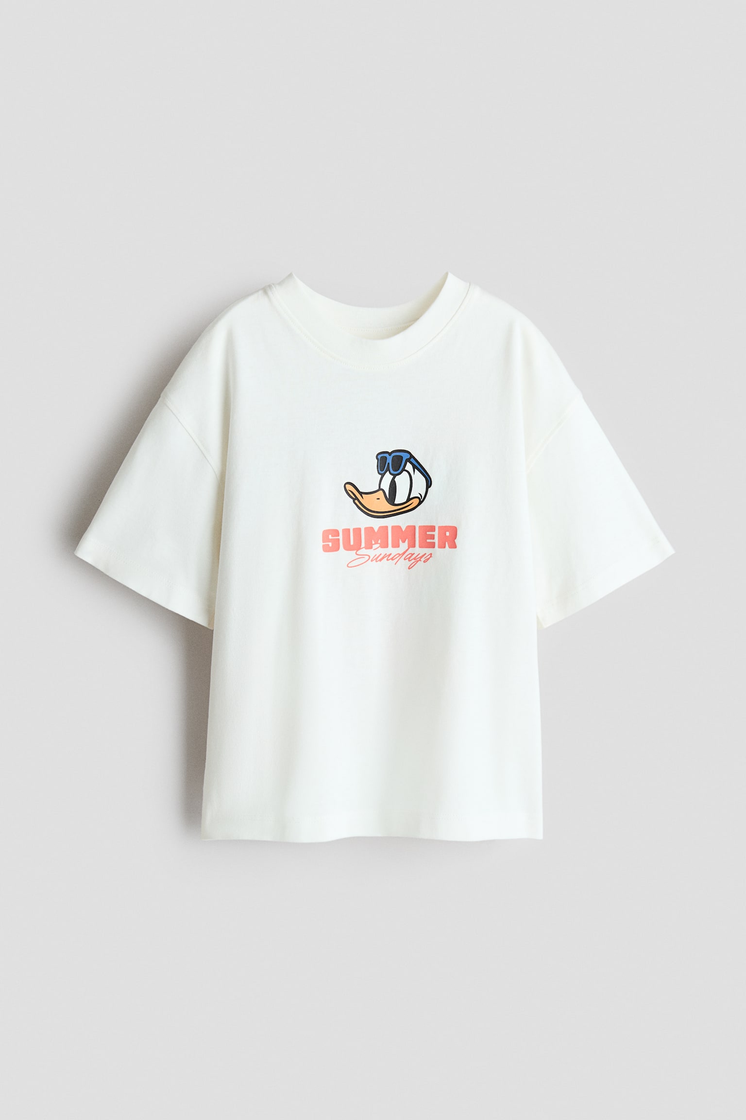 Camiseta oversize estampada - 1