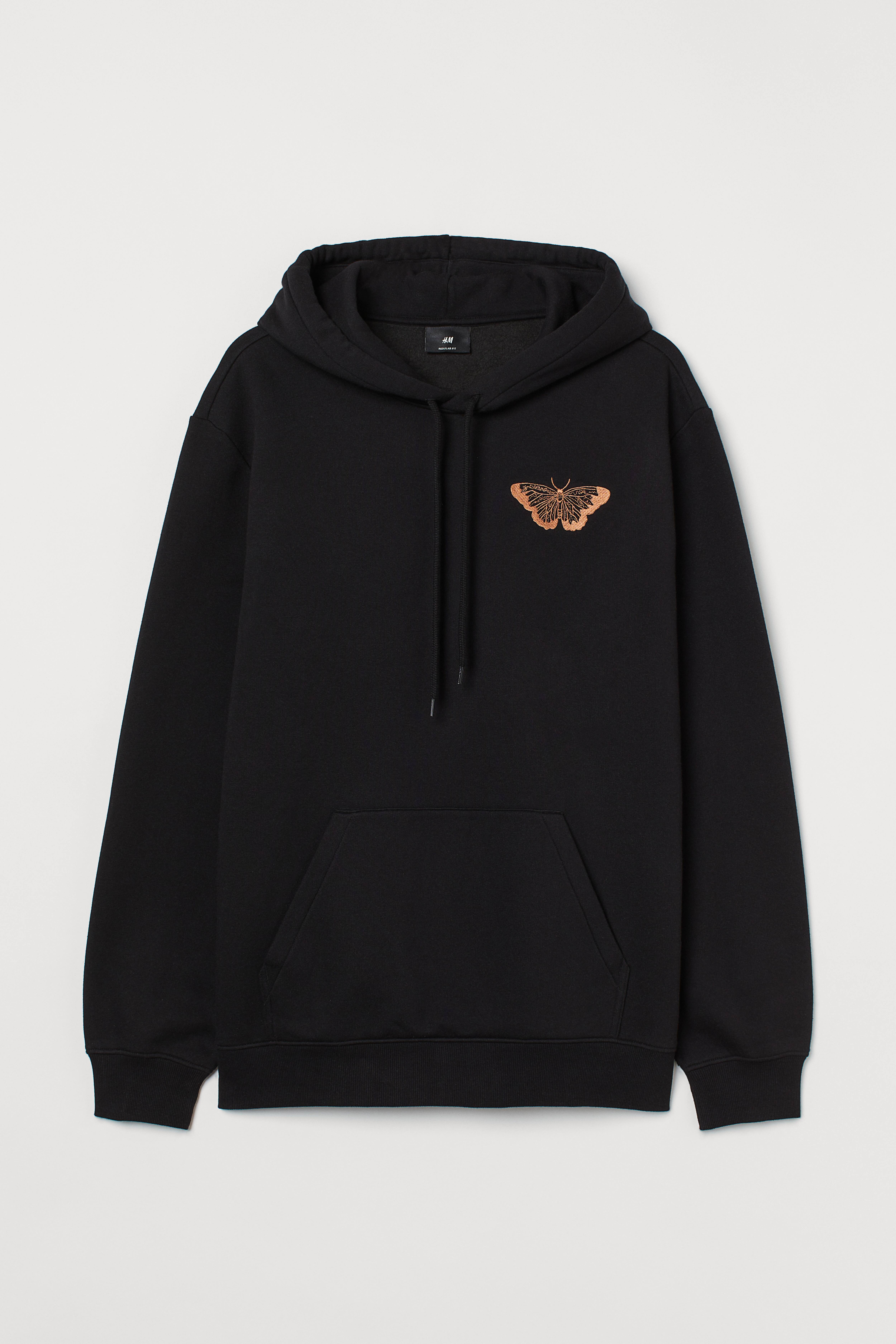 H&m regular fit hoodie best sale