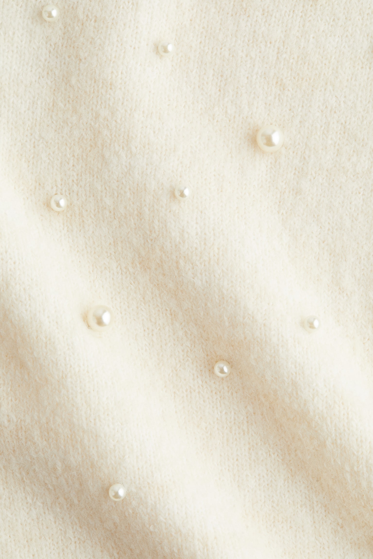 Embellished jumper - Cream/Black/Navy blue - 4