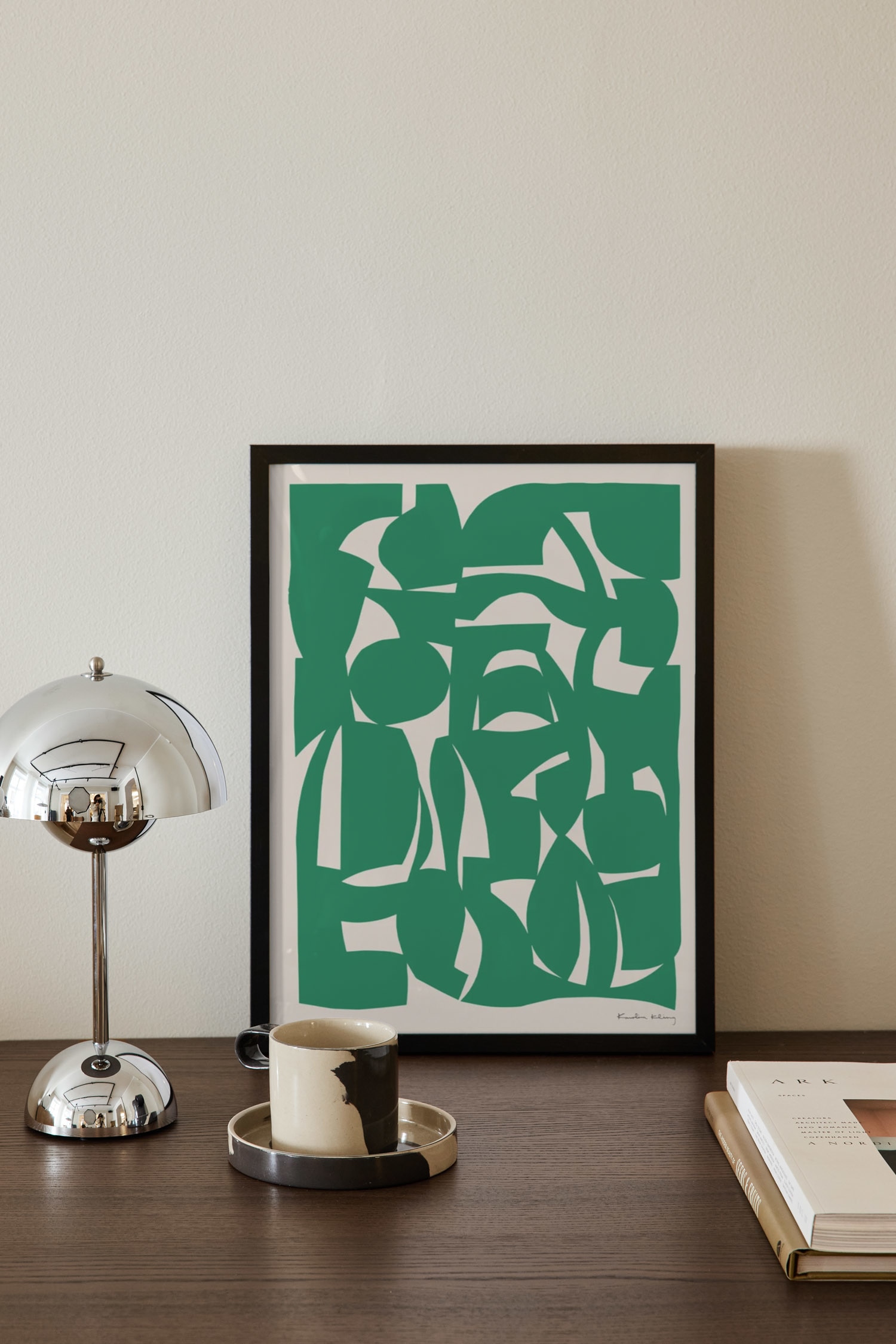 Shape Green Juliste - Vihreä