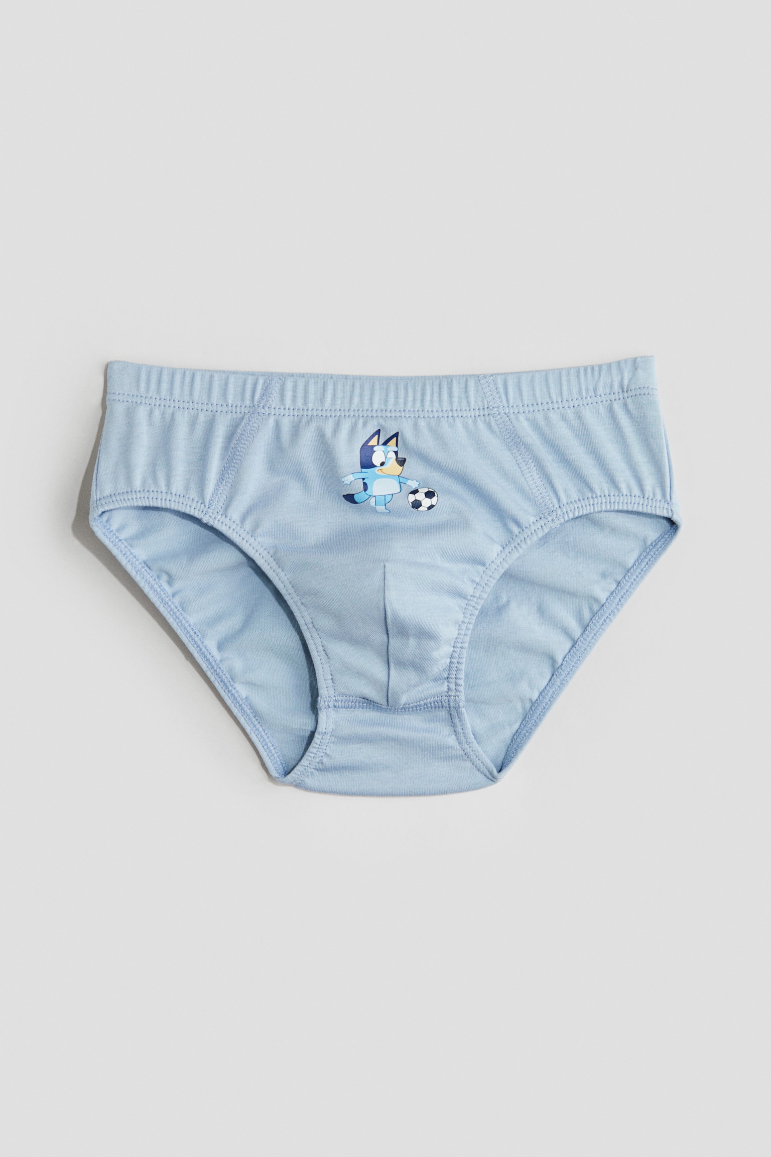 Детские трусы H&M набор 5 шт для мальчиков, цвет: Синий / Bluey — фото 2