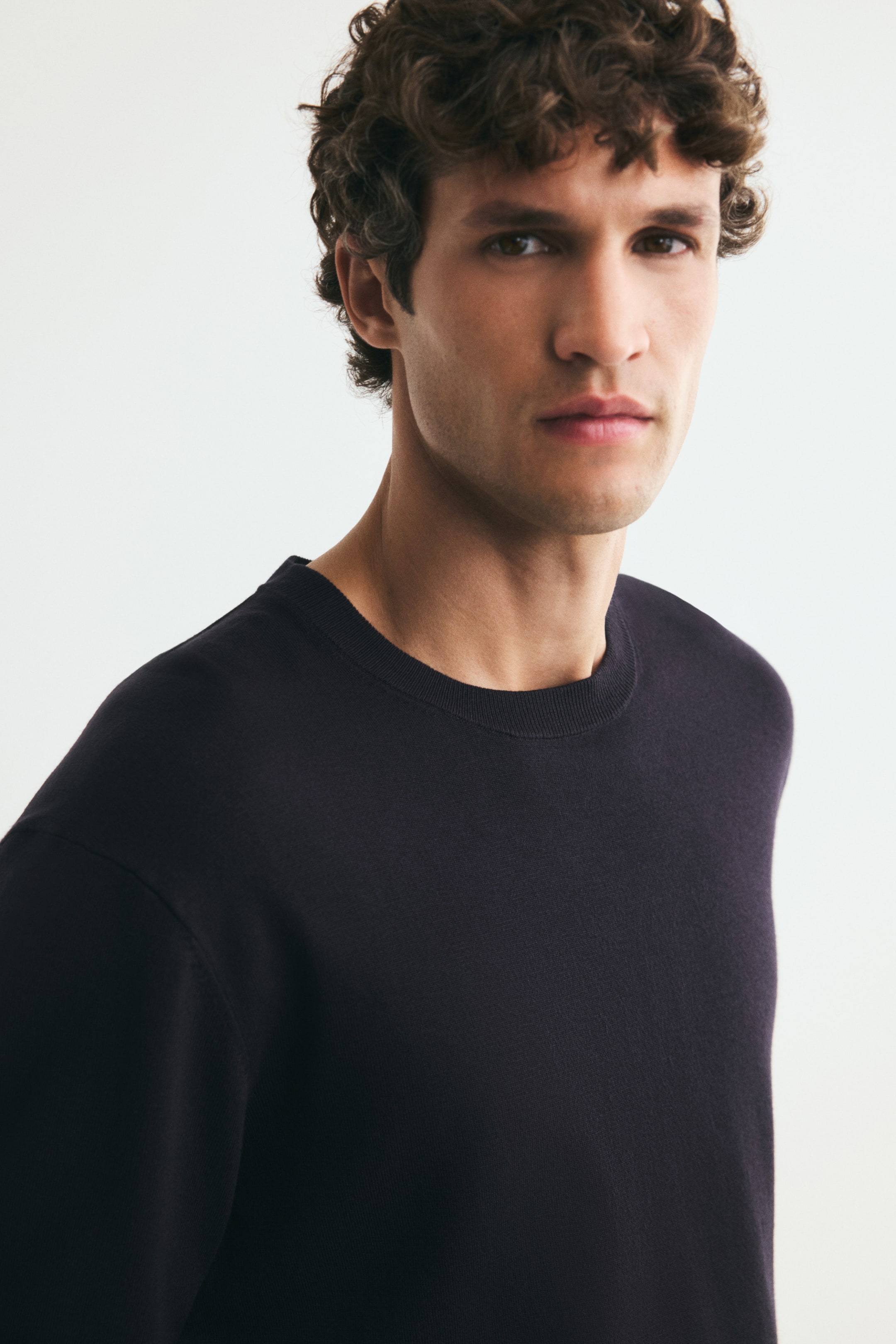 Regular-Fit Fine-Knit Sweater
