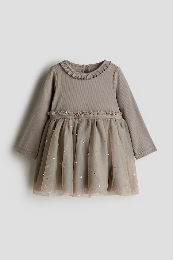 Детские платья H&M Dress with Tulle Skirt
