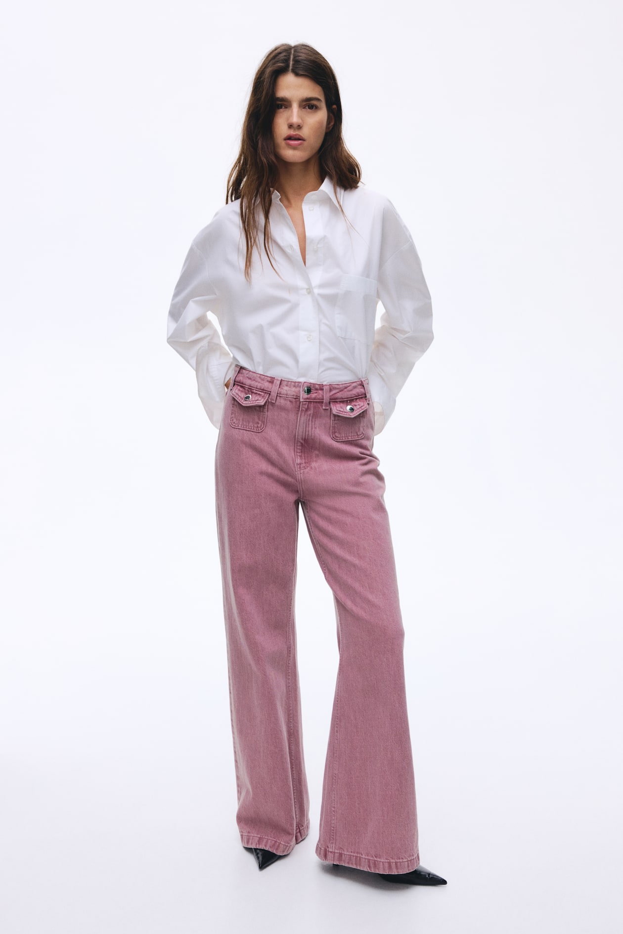 Wide High Jeans - image 5