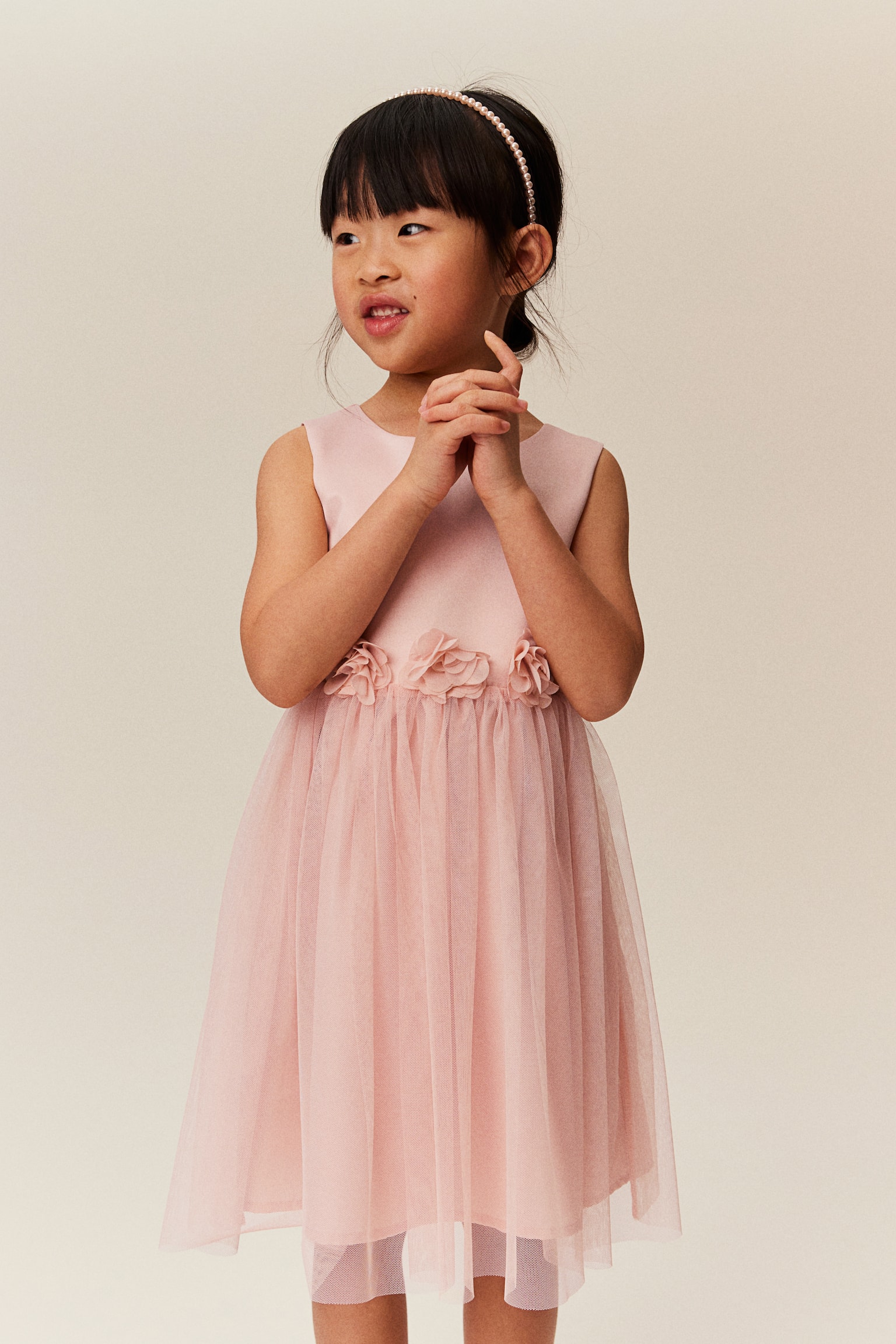 Tulle dress - Pink/White/Silver-coloured/Light purple - 4